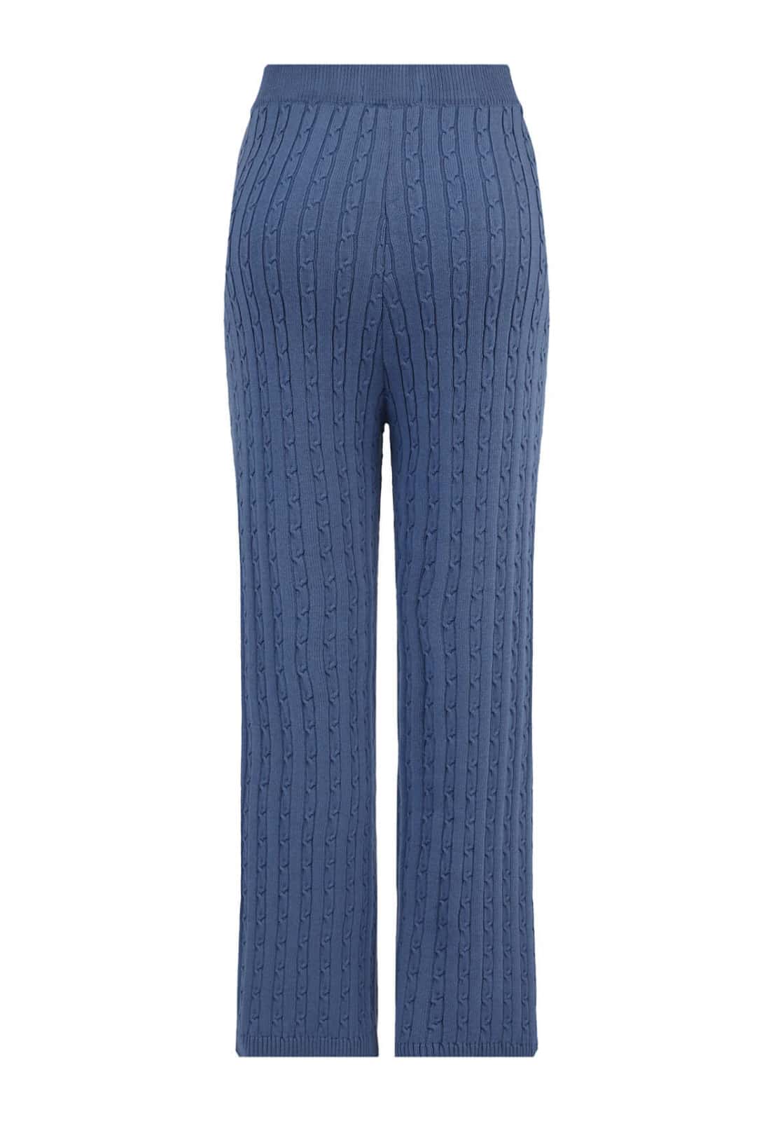Pantalón Trenza Azul