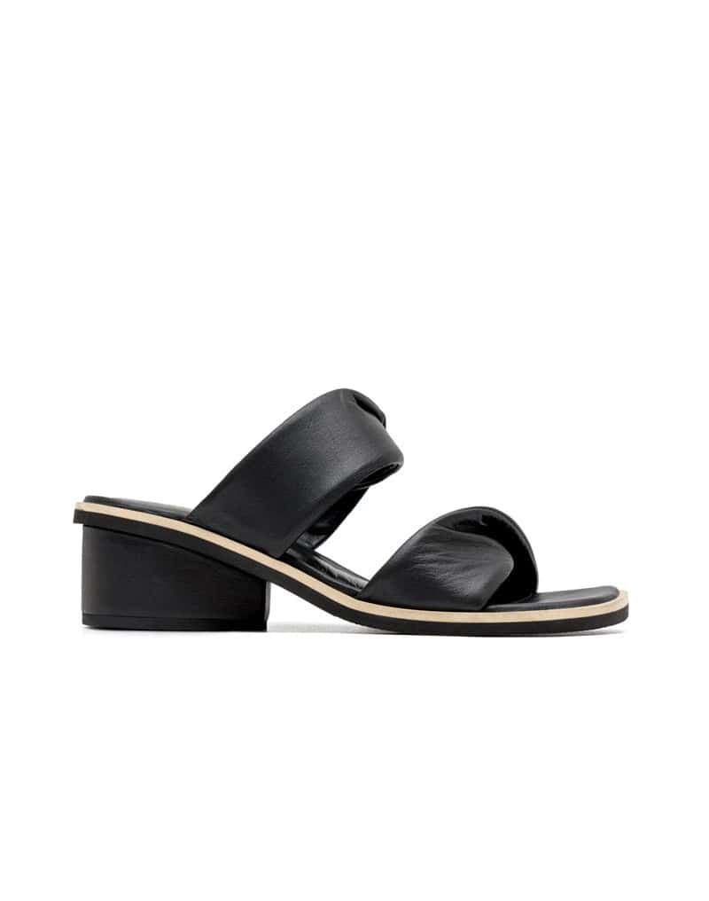 Sandalia tacón de cuero  REF HLY1500