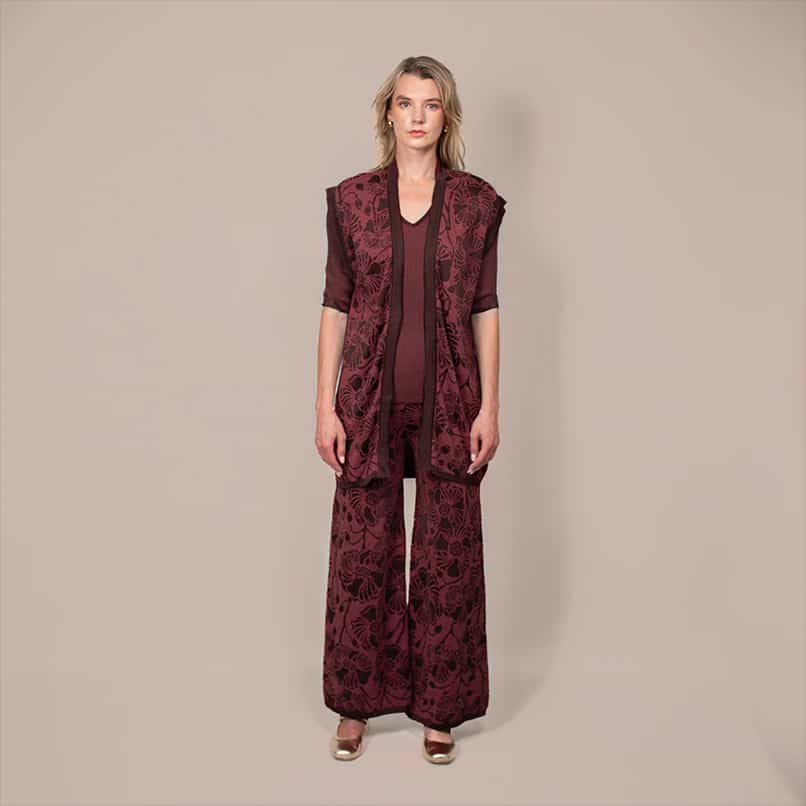 Buzo Blossom, Chaleco Garden & Pantalon Garden