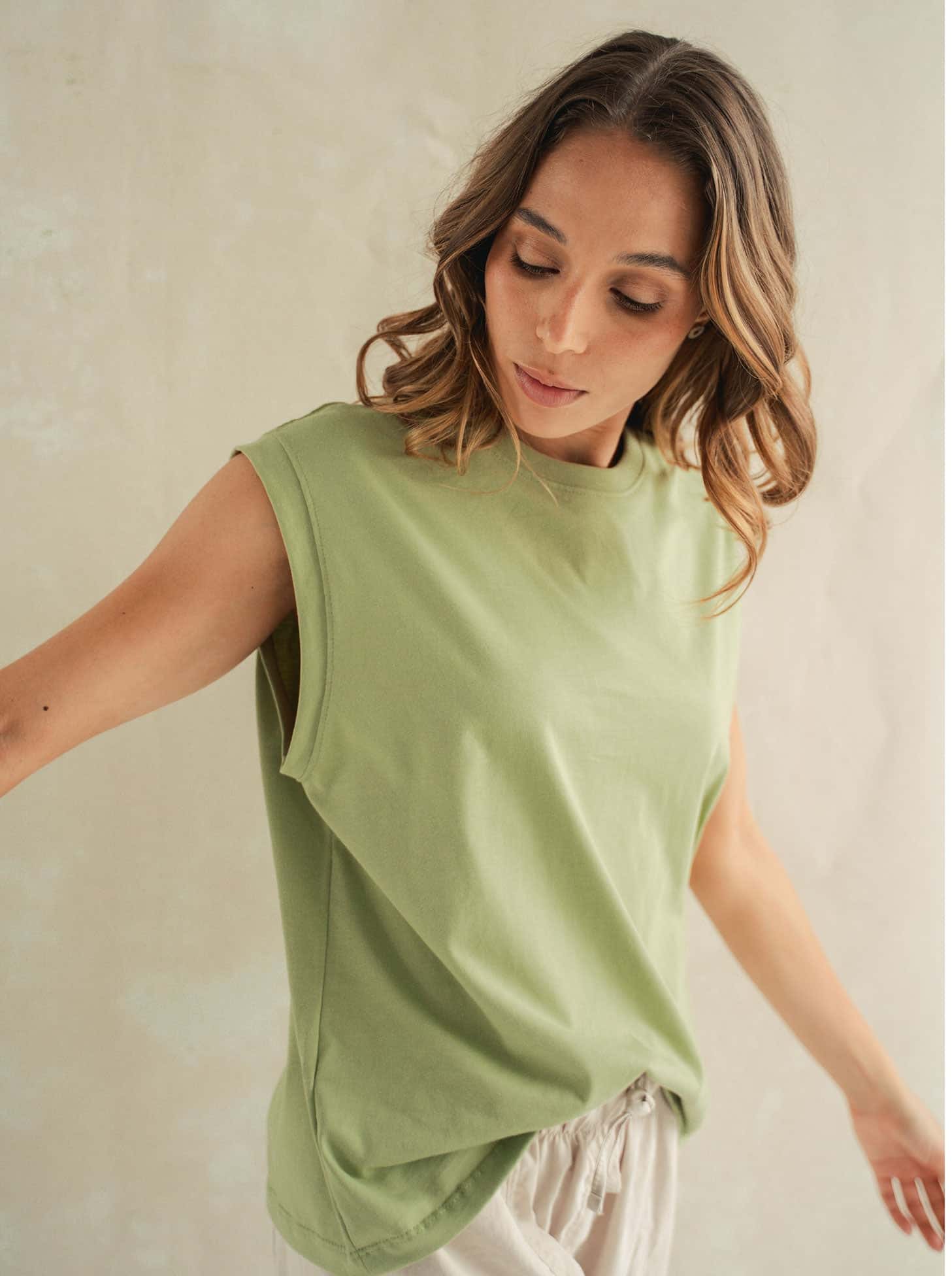 Muscle Tee - Matcha