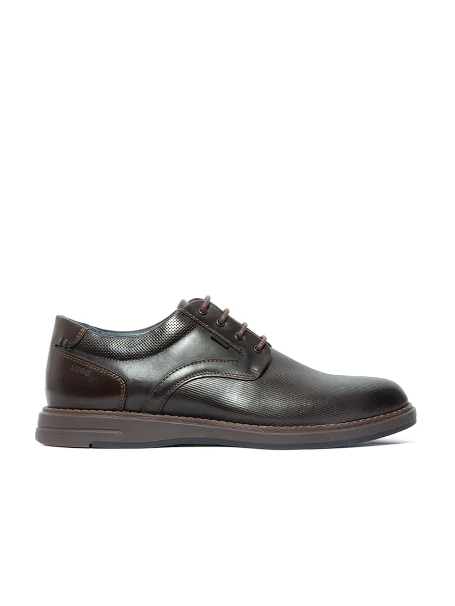 Zapato casual de cuero con acabados artesanales para hombre REF MIAM19