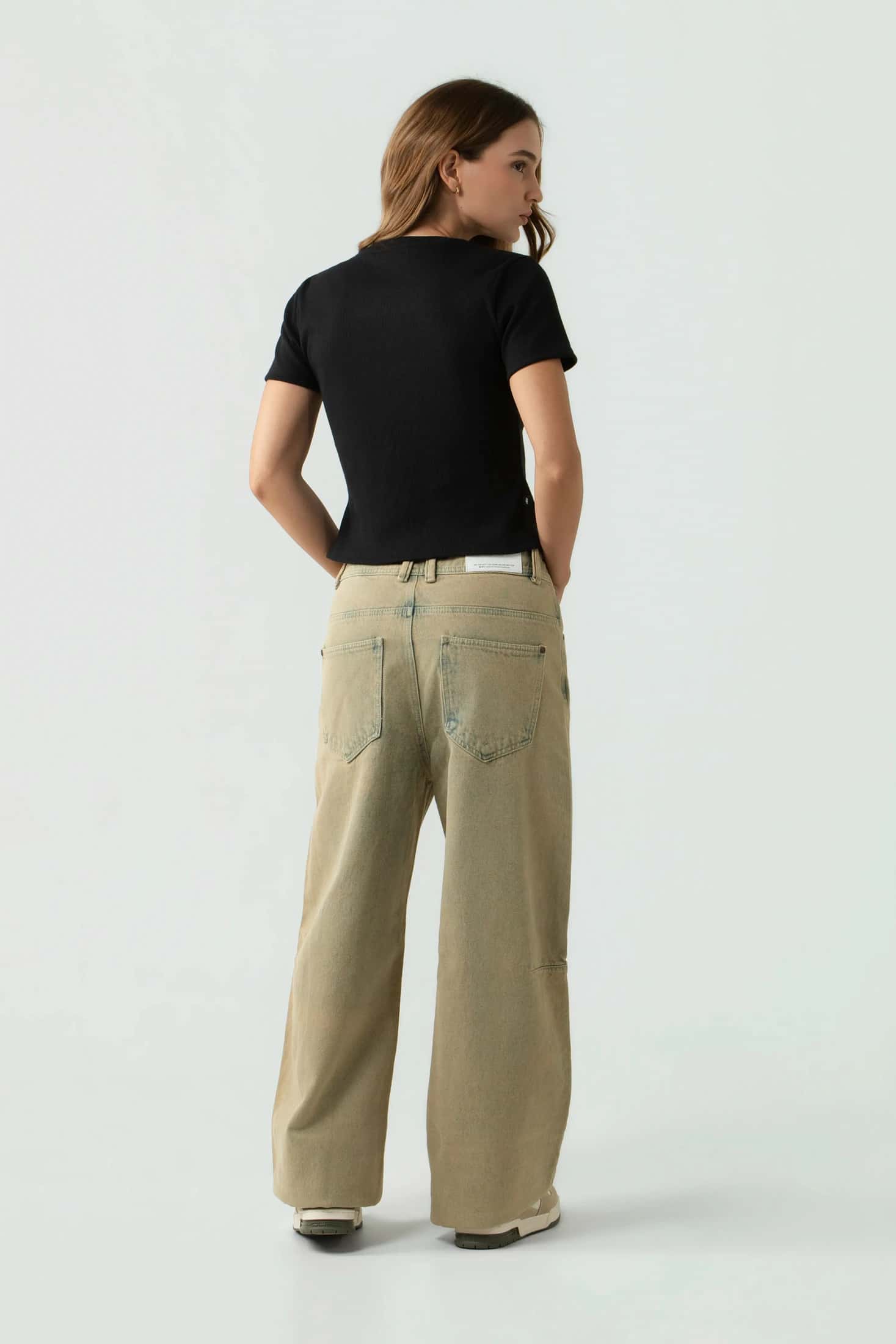 Jean QST Baggy Fit - Sand Beige - miniatura 3