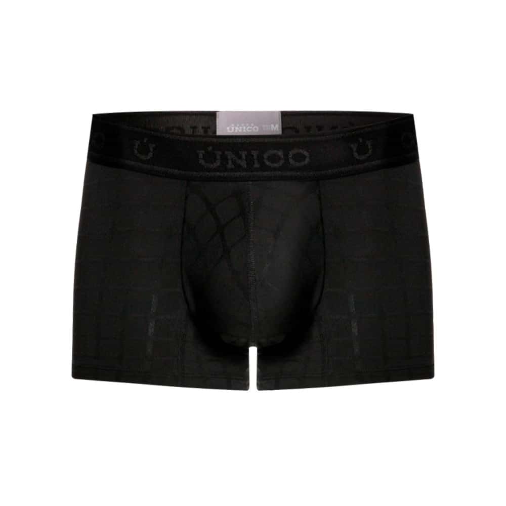 BOXER CORTO MUSTANK NEGRO