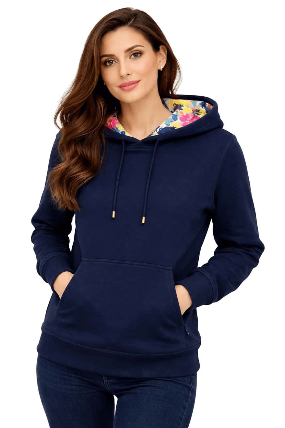 Blue Flowers Hoodie - miniatura 2