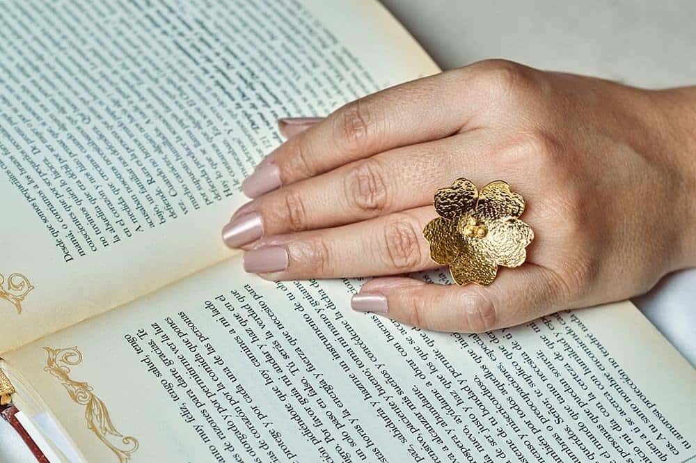 Anillo Flor