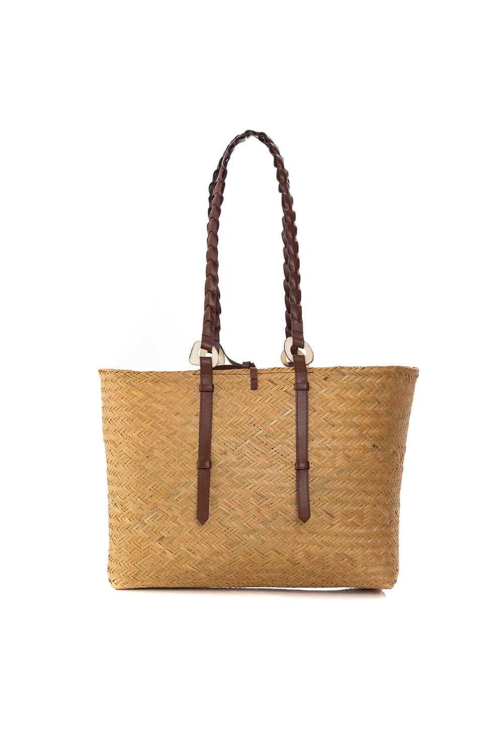 TIZA BASKET — NAPA CUOIO