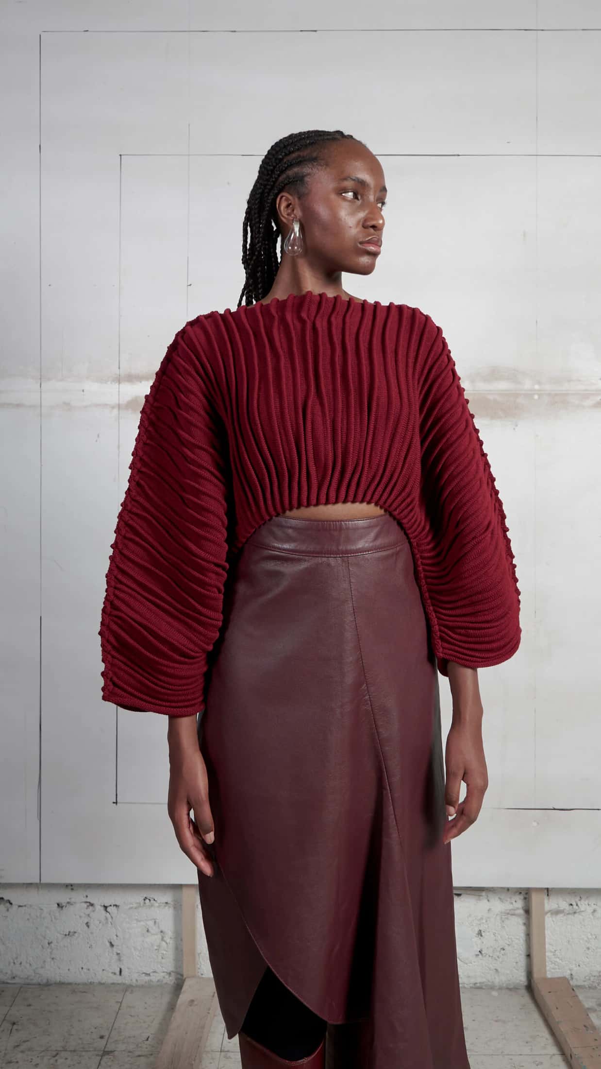SNAIL ACCORDION SWEATER - miniatura 2