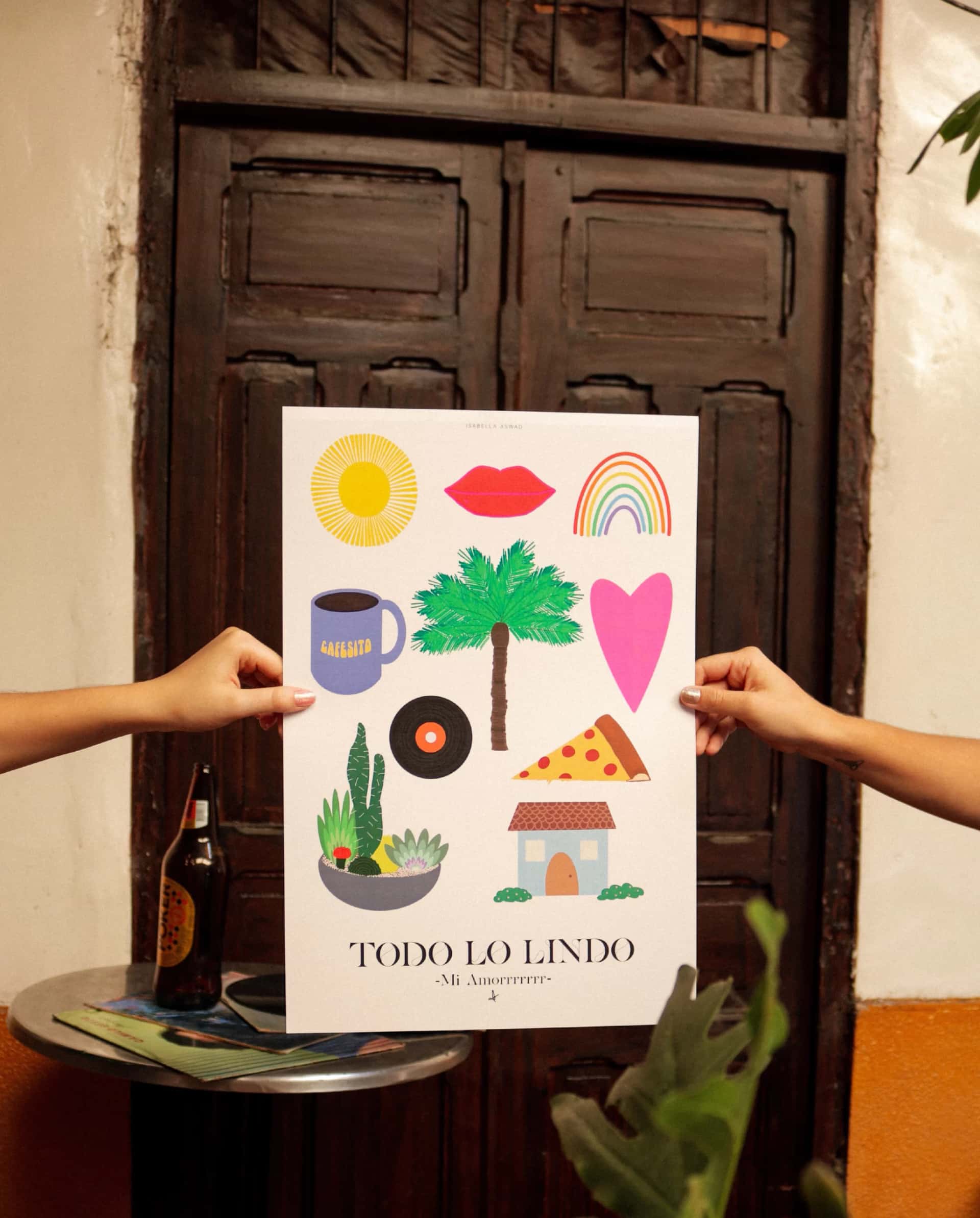 Poster "Todo lo lindo"