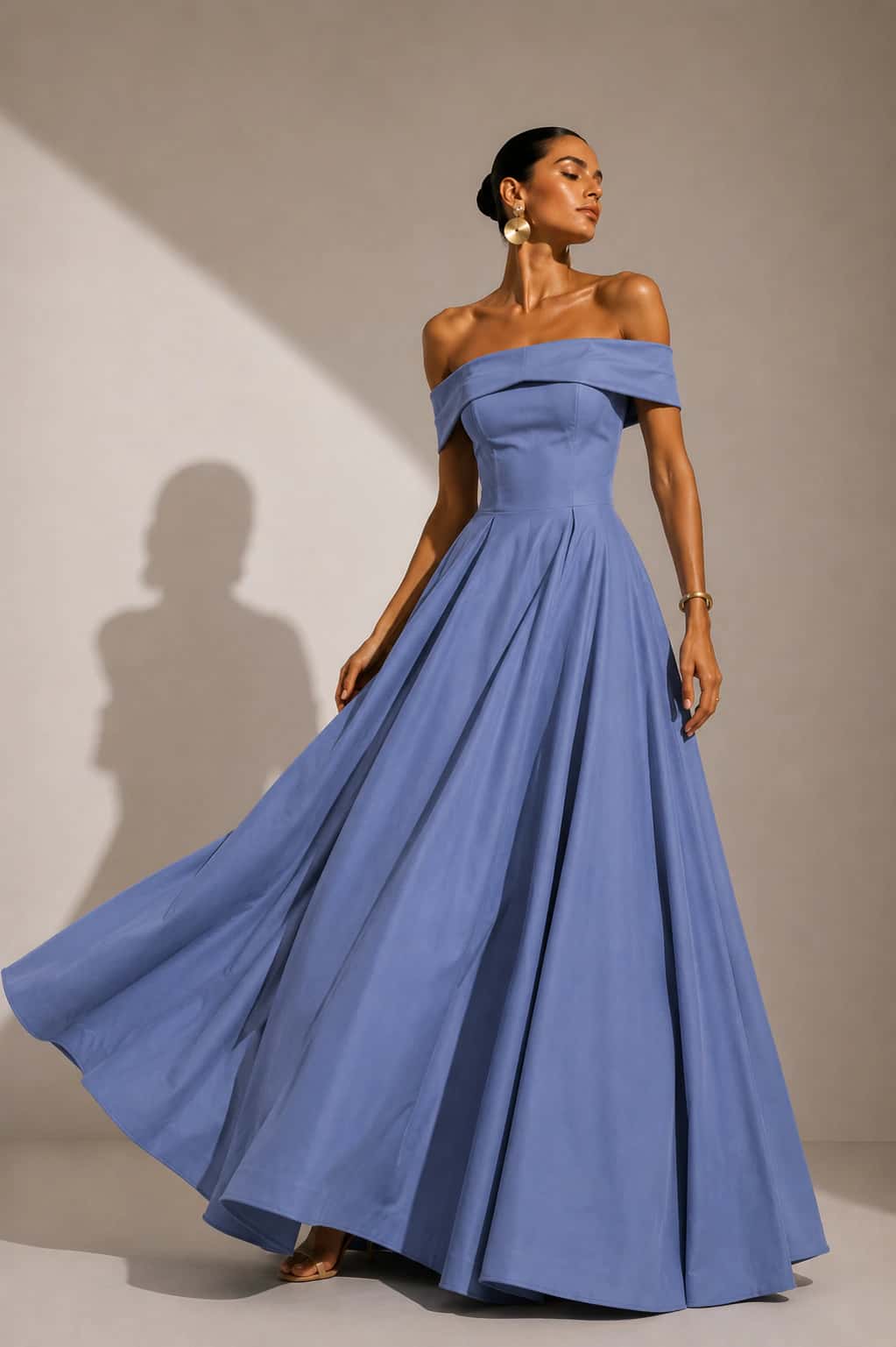 Vestido Topacio Celeste