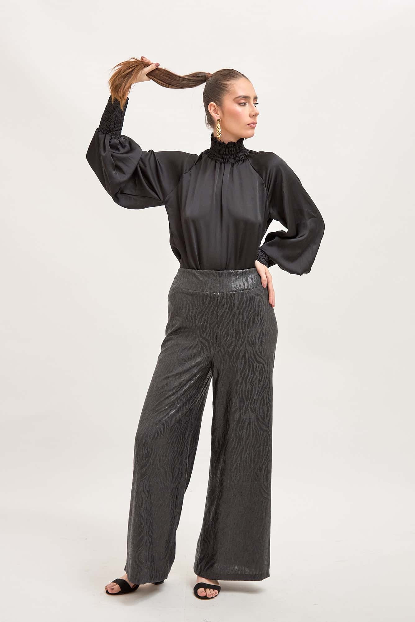 Blusa Brestel Negro - miniatura 8