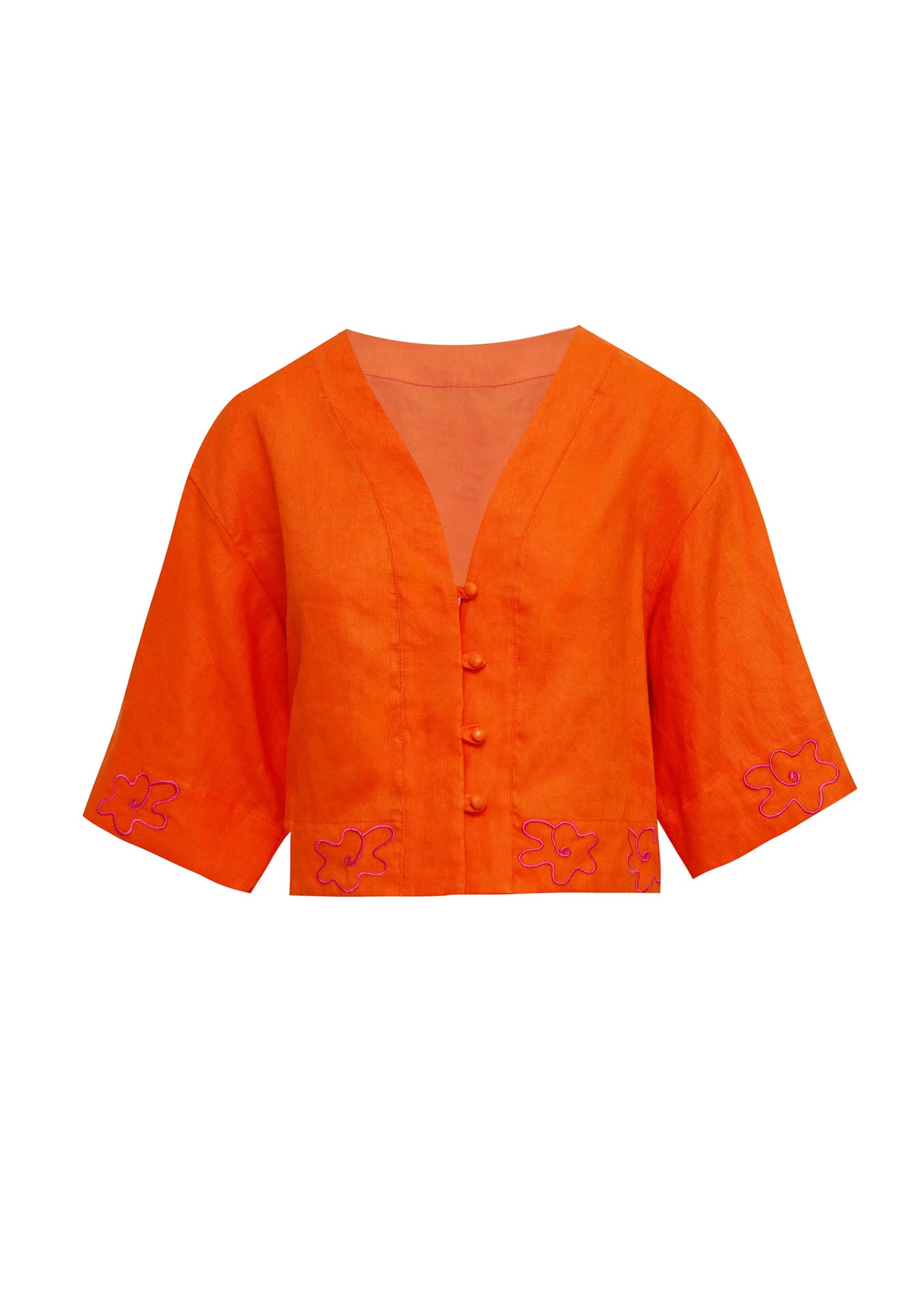 Blusa Bloom Infusion Orange