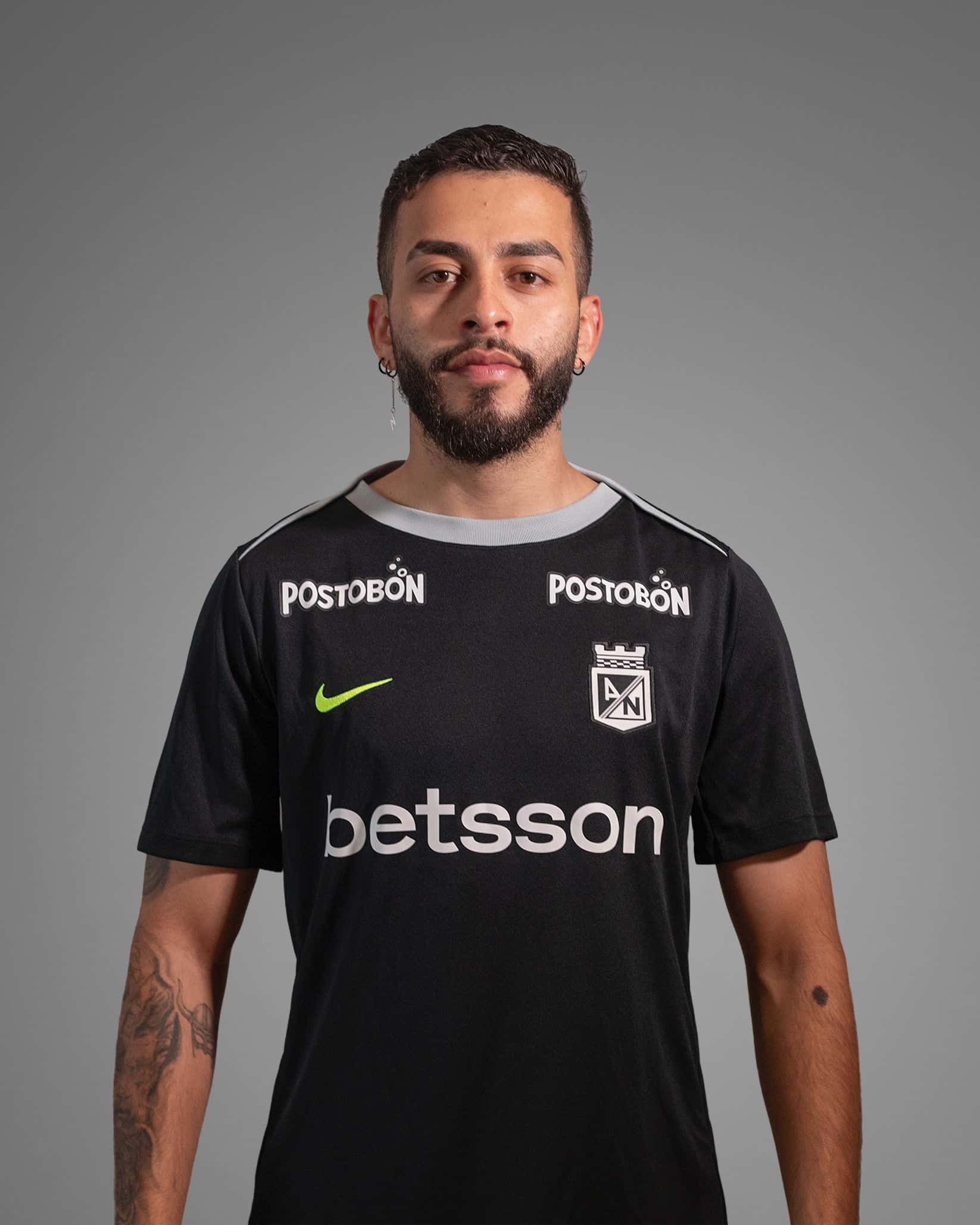 CAMISETA ENTRENO NEGRA NIKE 2026 HOMBRE