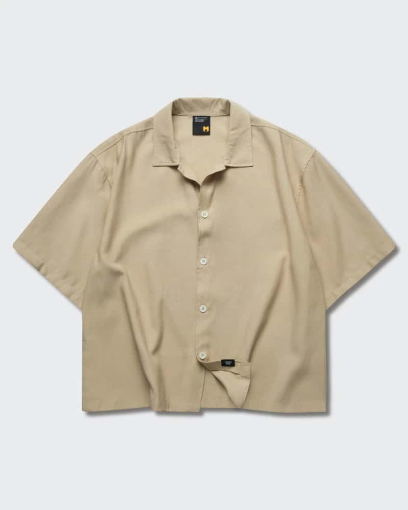 Camisa Beige Boxy Core - miniatura 4