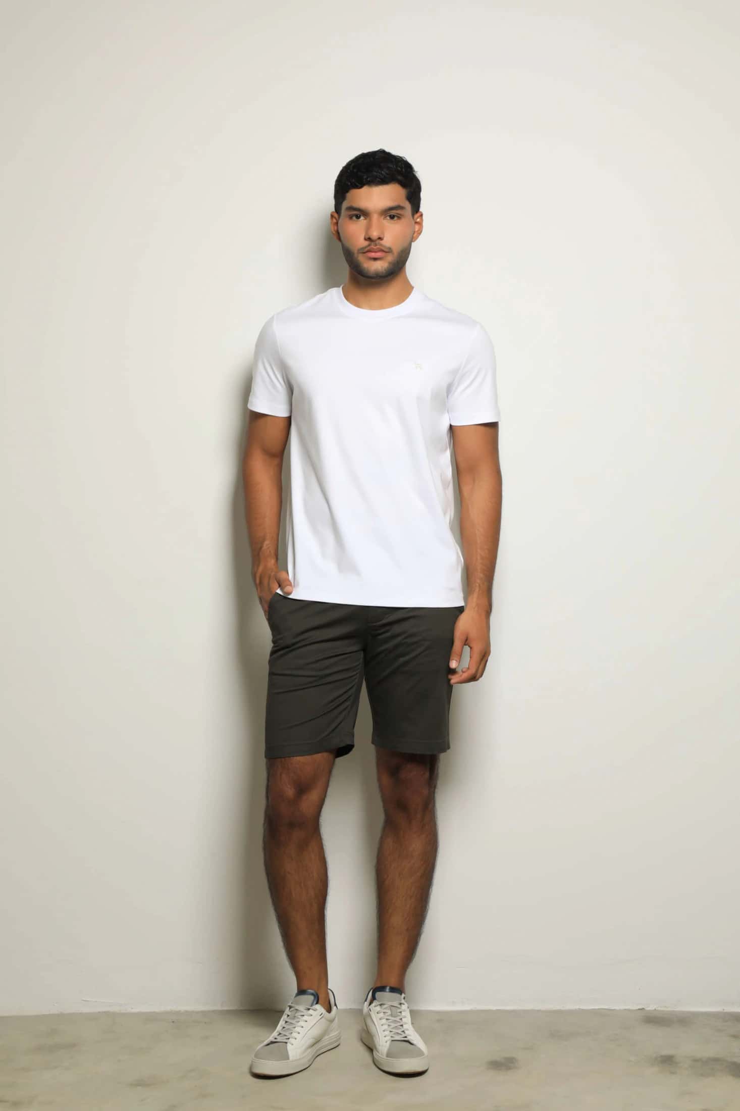 Camiseta Mercerizada Blanco