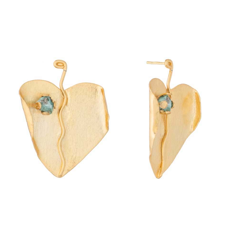Aretes Corazón de Tena
