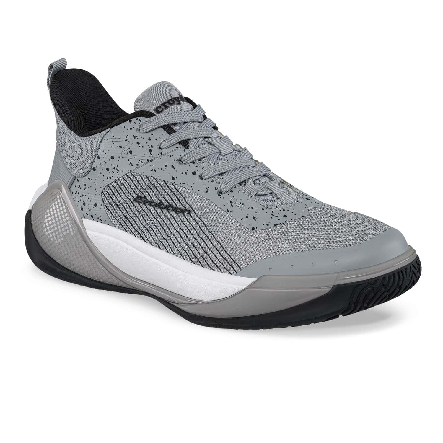 Tenis Basketball Qibar Gris Croydon Para Hombre