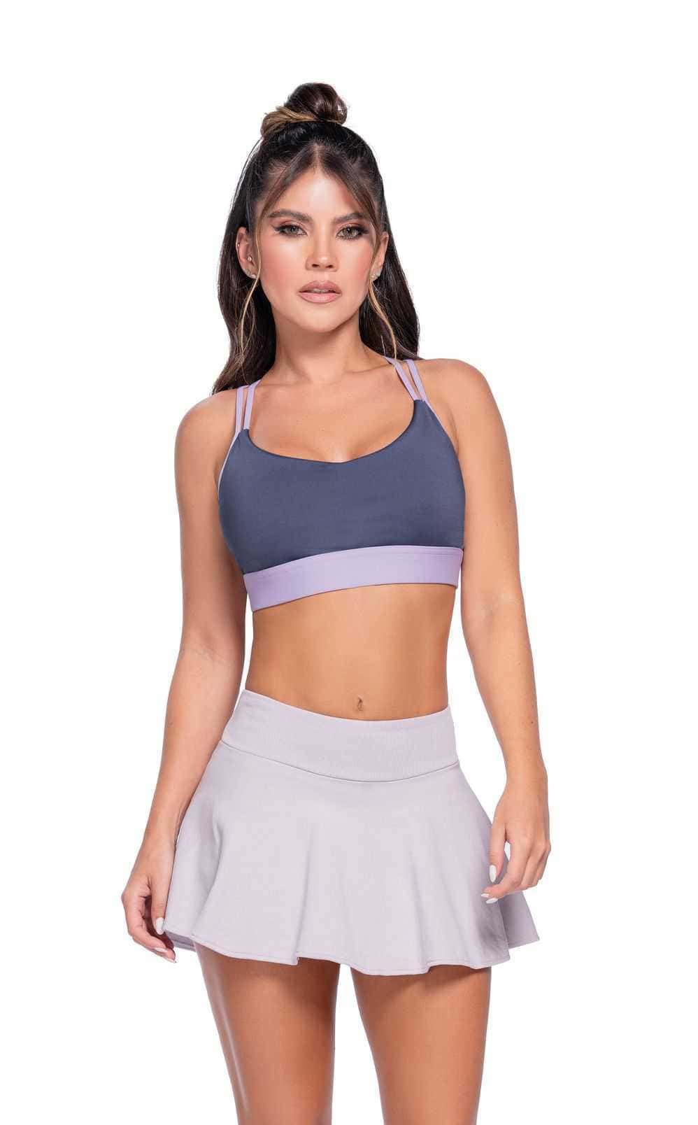 FALDA SHORT DEPORTIVA 44569 - ELÁSTICO INTERNO Y PRETINA ANATÓMICA