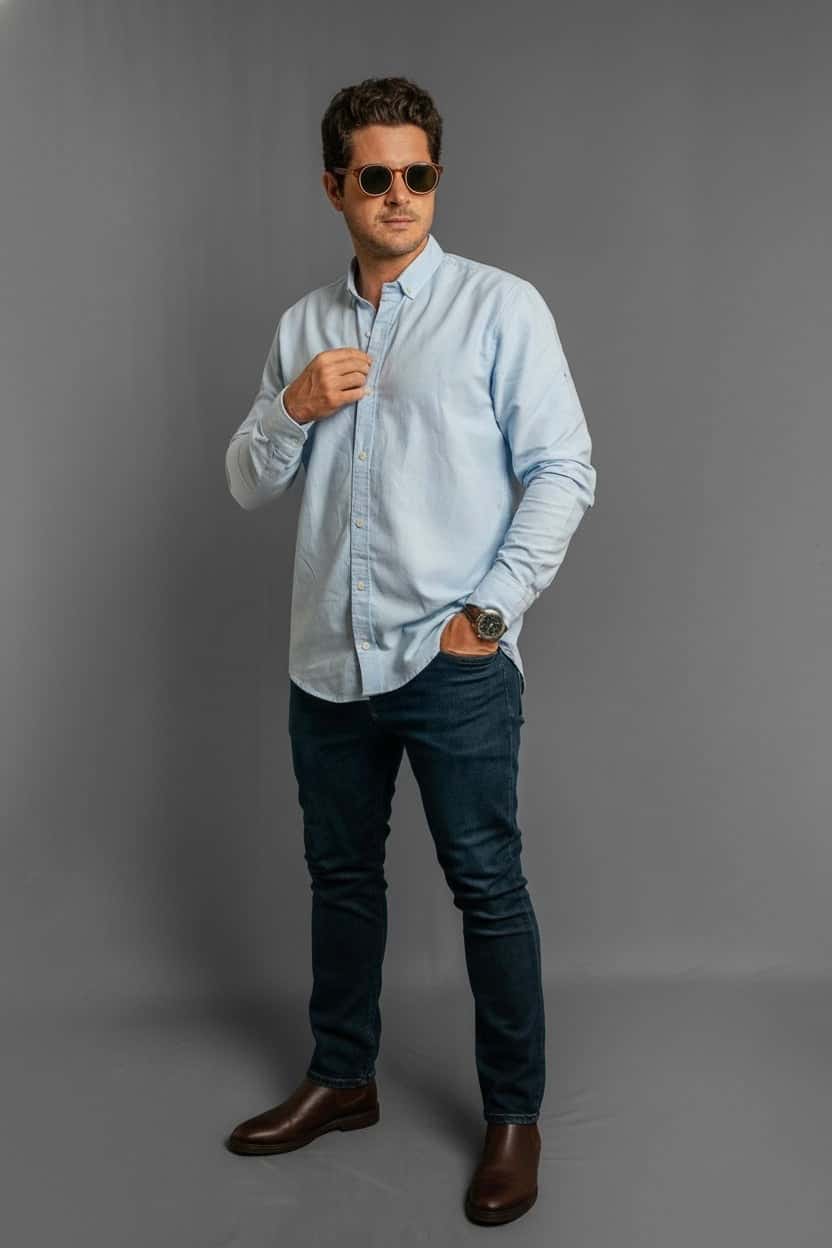 Camisa Oxford - miniatura 1