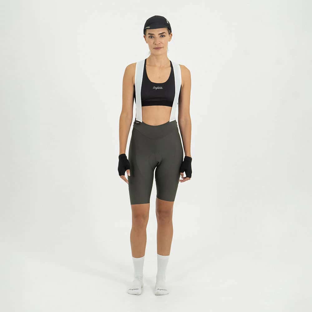 PANTALONETA CICLISMO GIRONA COLORS GRIS 2.0 PARA MUJER