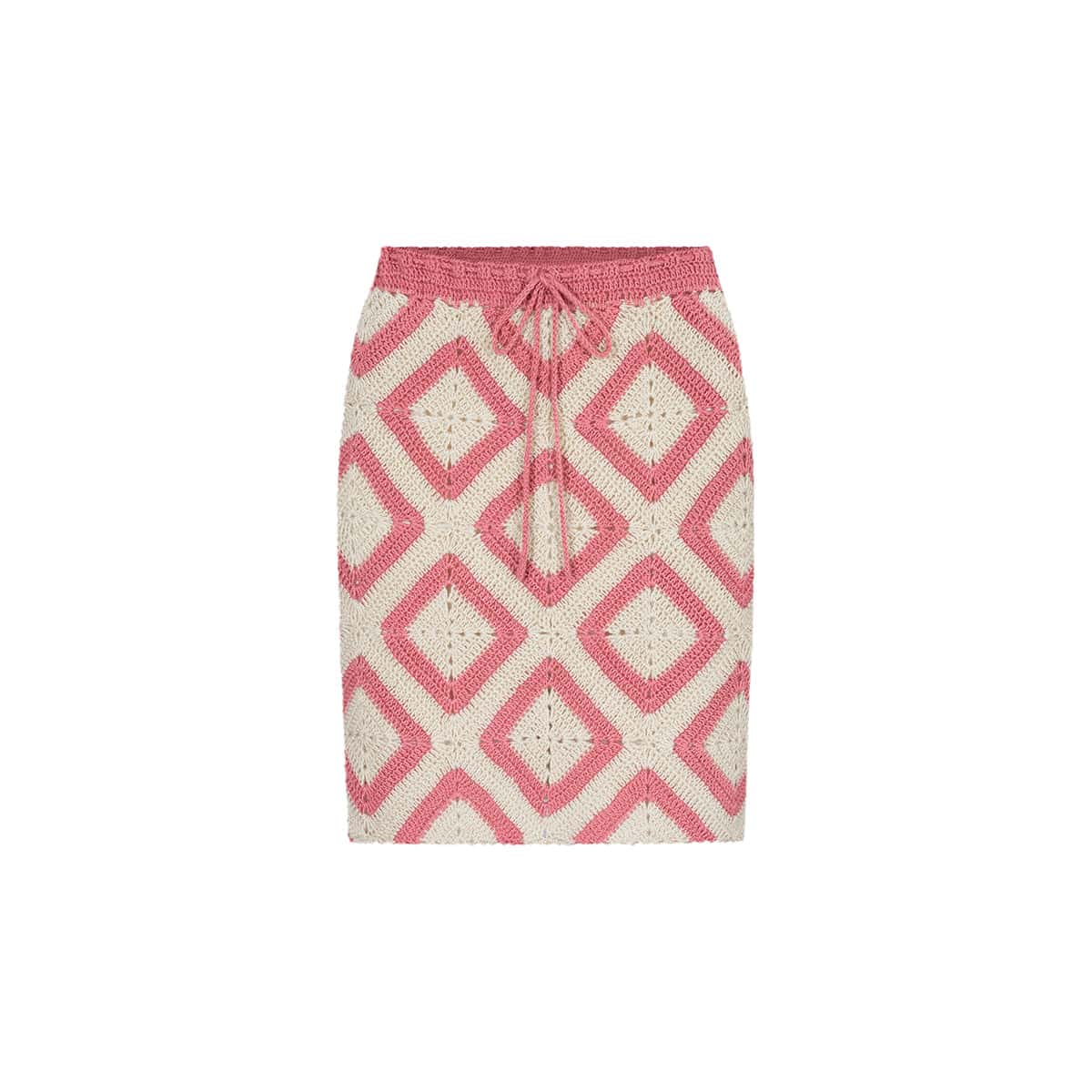 SKIRT CROCHET- PINK