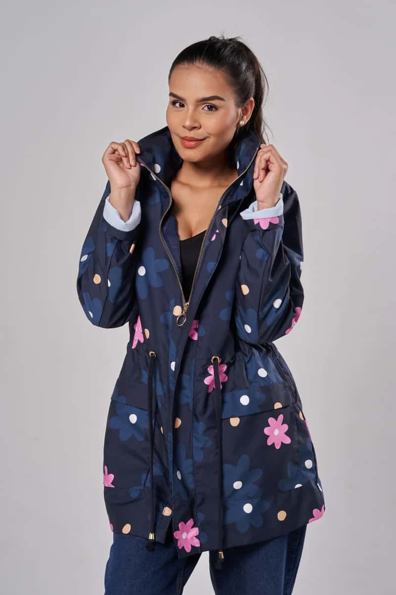 Parka Classic Maxiflor Azul - miniatura 26