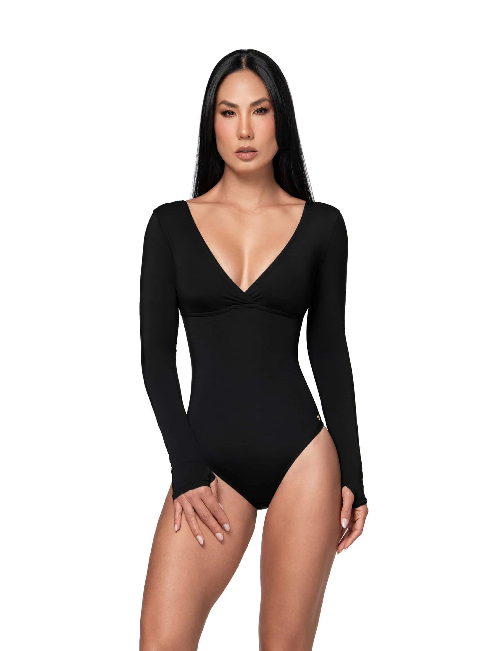 VESTIDO DE BAÑO ENTERO 28535 - MANGA LARGA