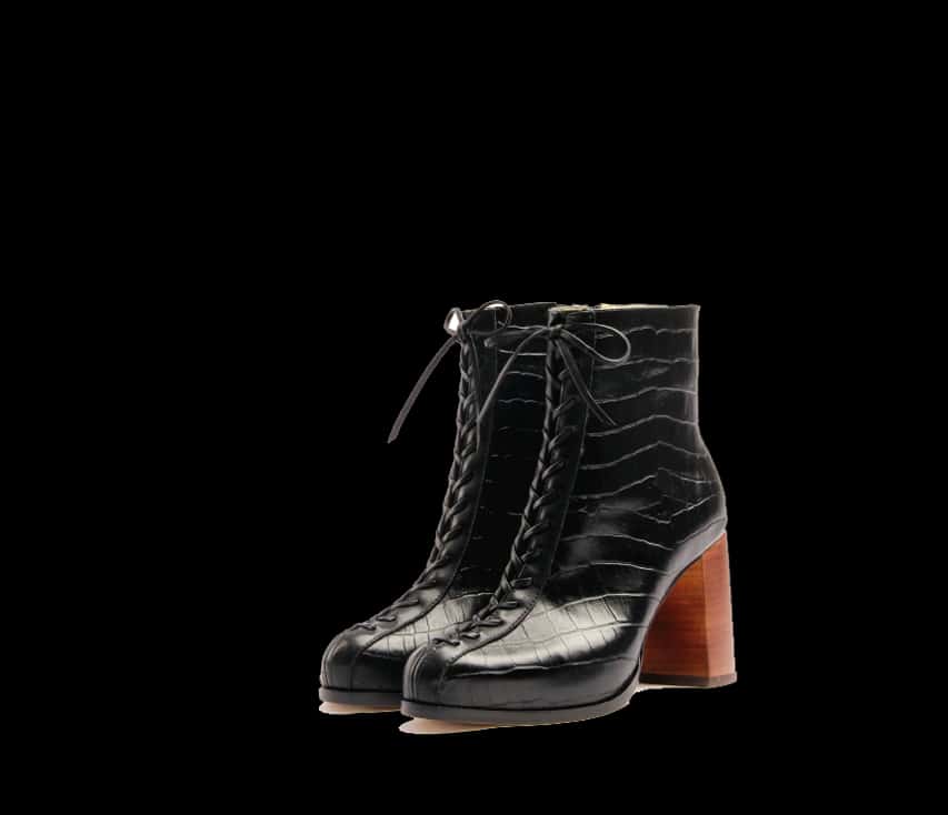 FEDE BLACK CROCO