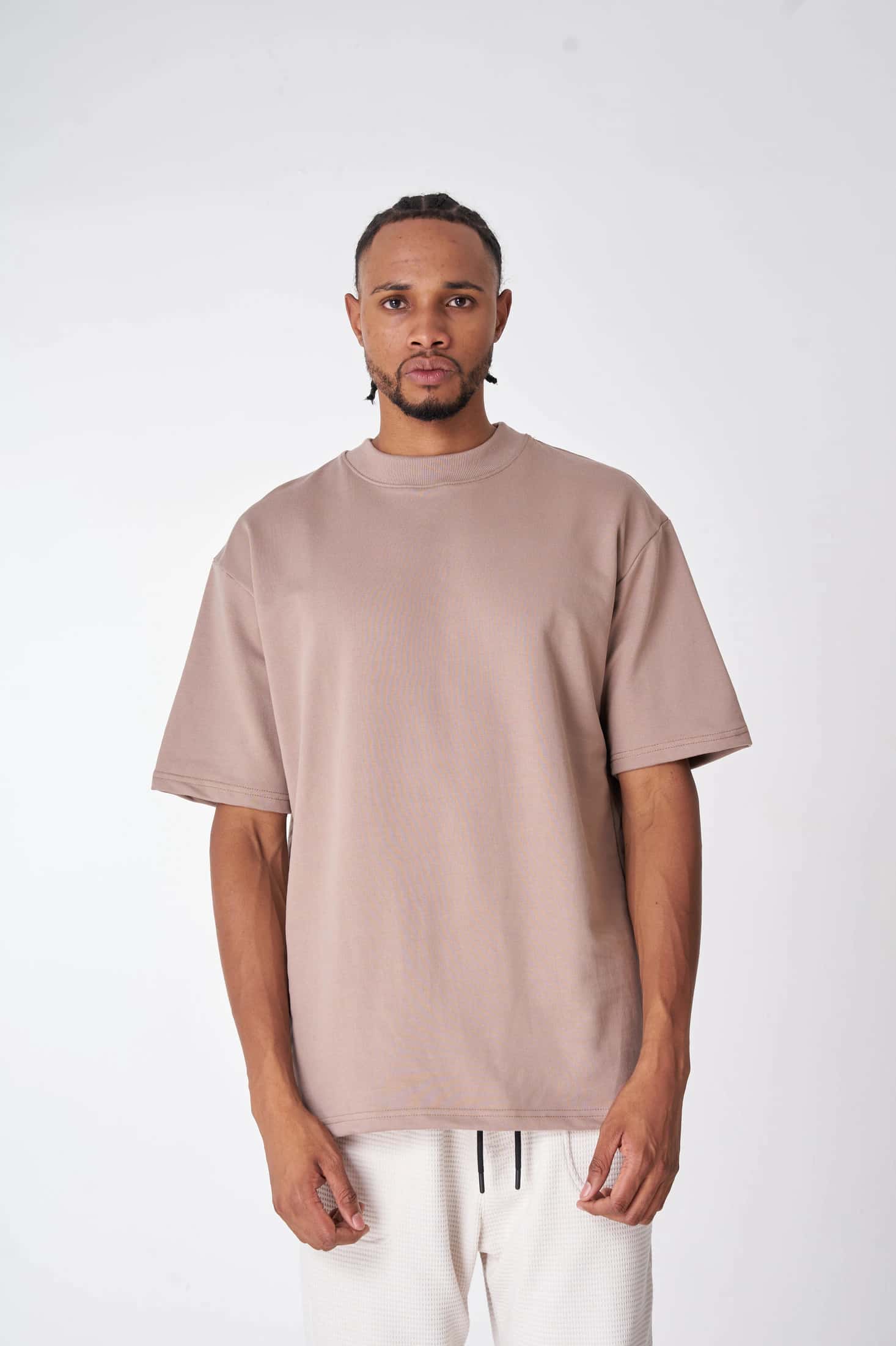 CAMISETA 300 GRAMOS 100% ALGODÓN CAQUI