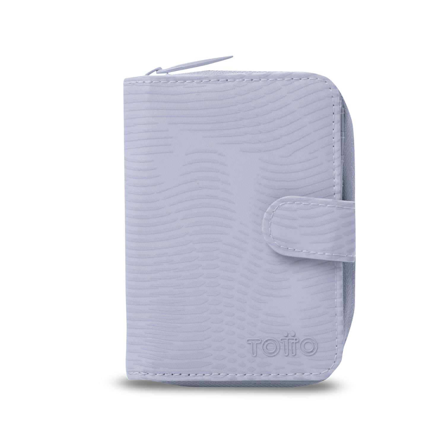 Billetera para Mujer Texture Twi con RFID Blocker Morada