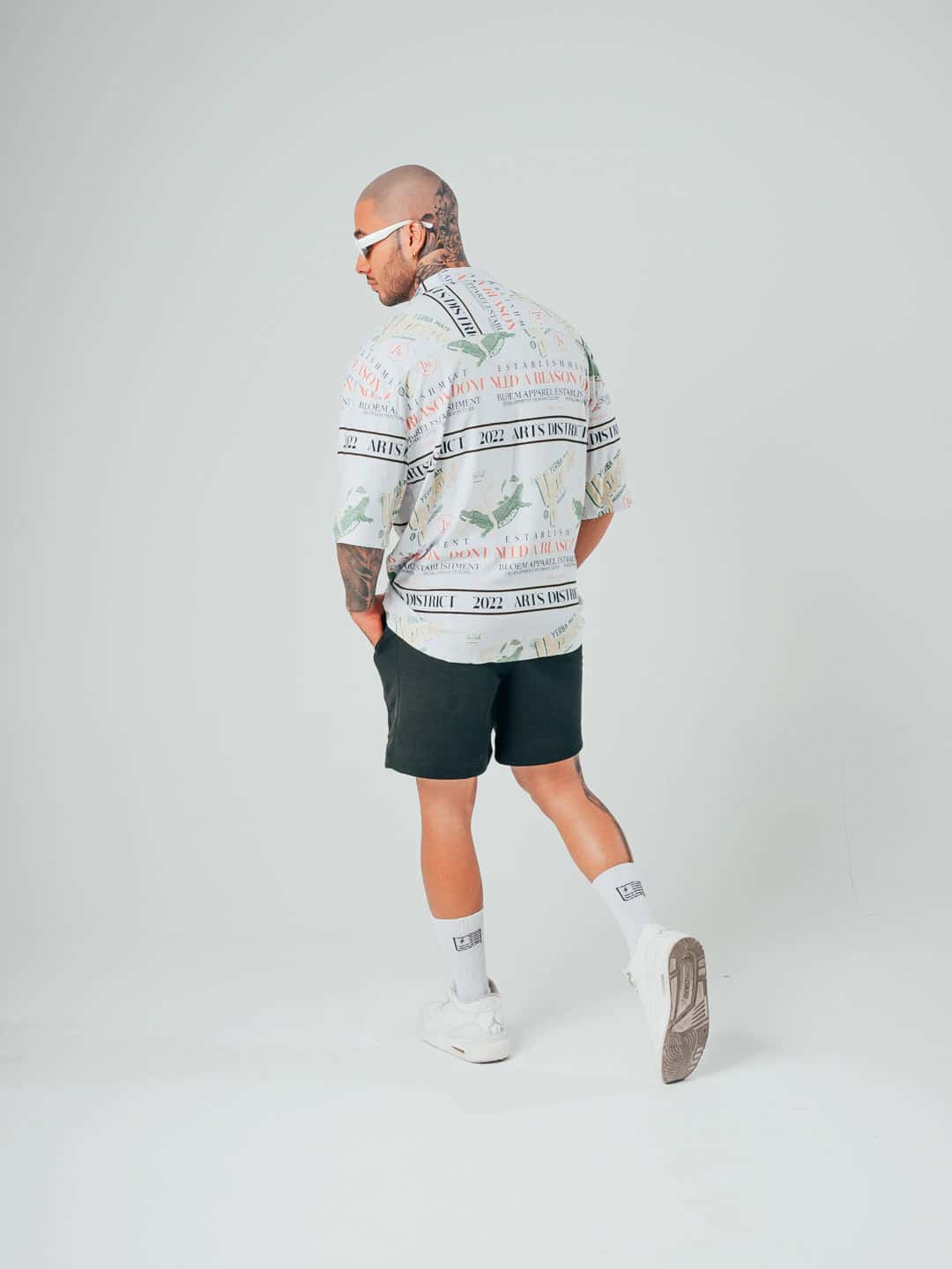Camisa Para Hombre Oversize Crudo Caiman - miniatura 4