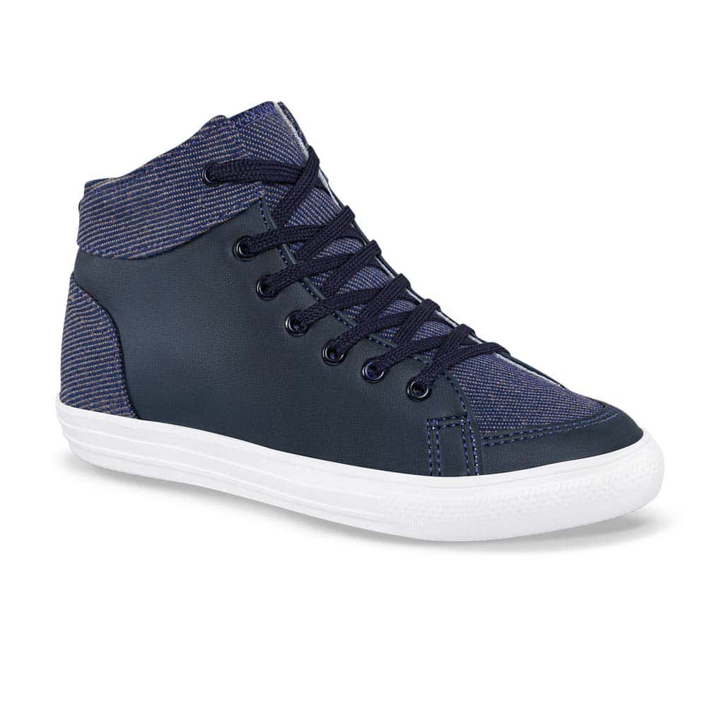 Tenis Casuales Oriol Jr Azul Croydon Para Niño