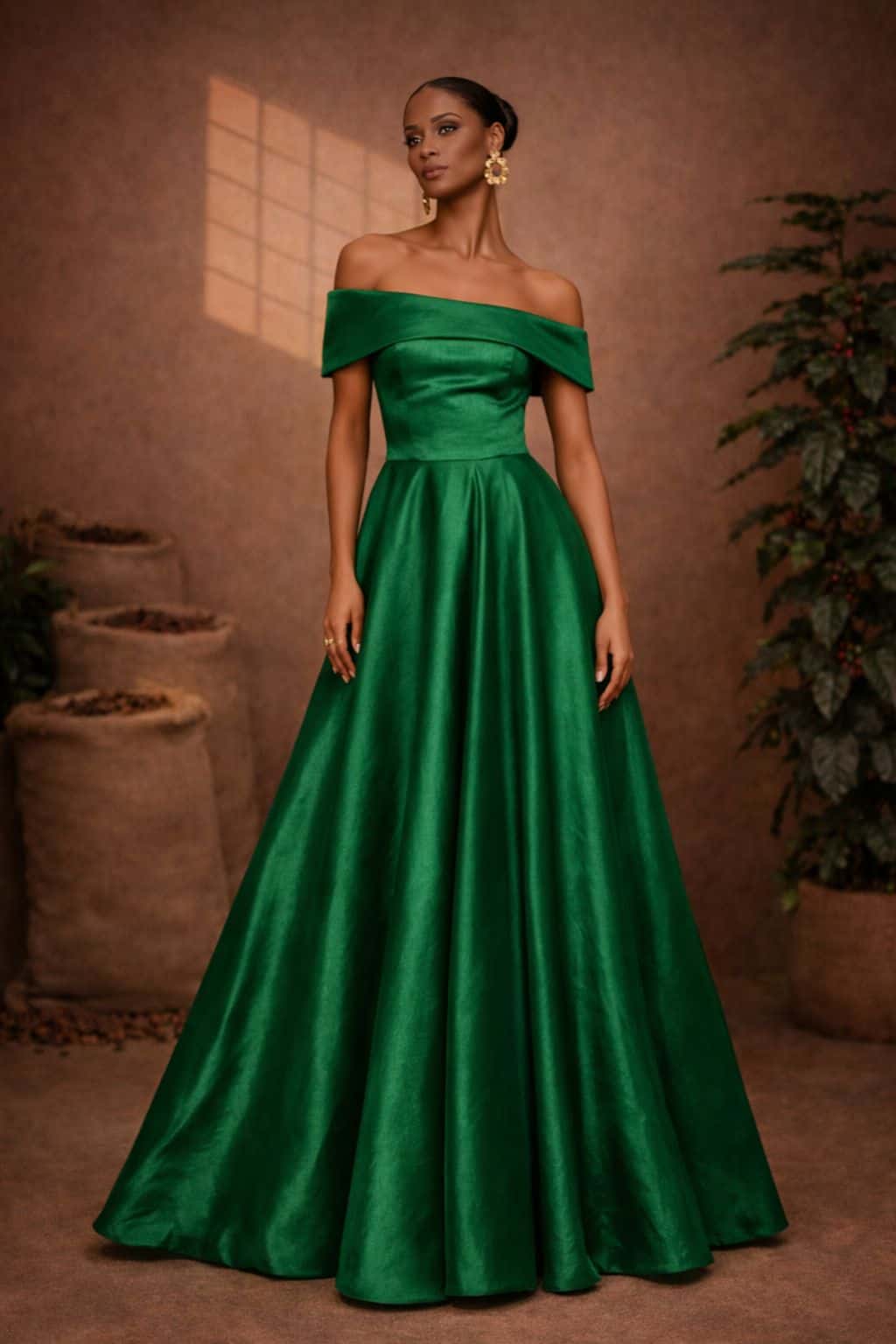 Vestido Topacio Verde - miniatura 1