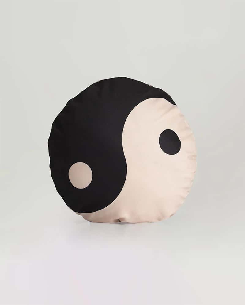 Funda de cojín “The yin & the yang”