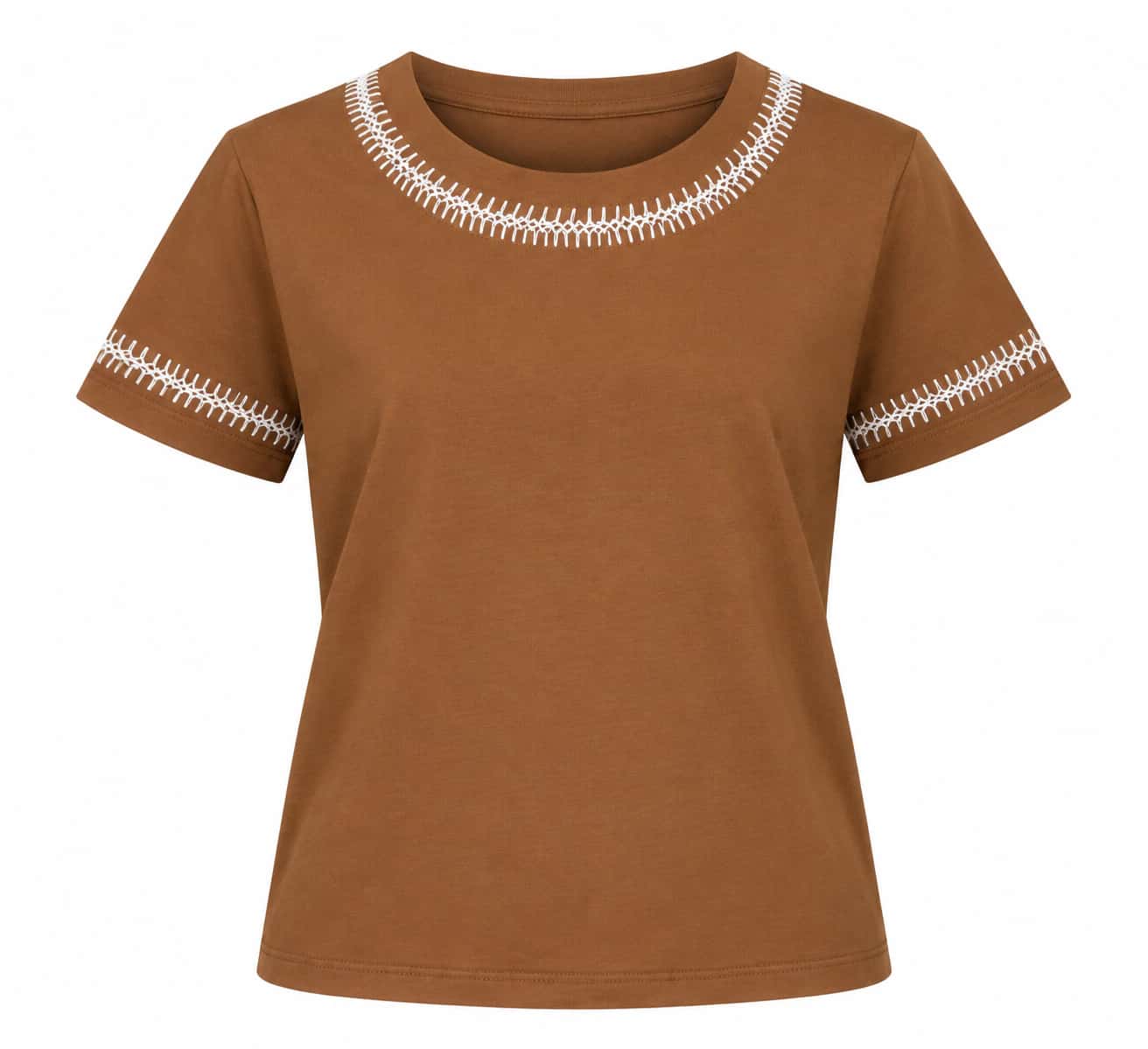 VITTORIA T - SHIRT BROWN