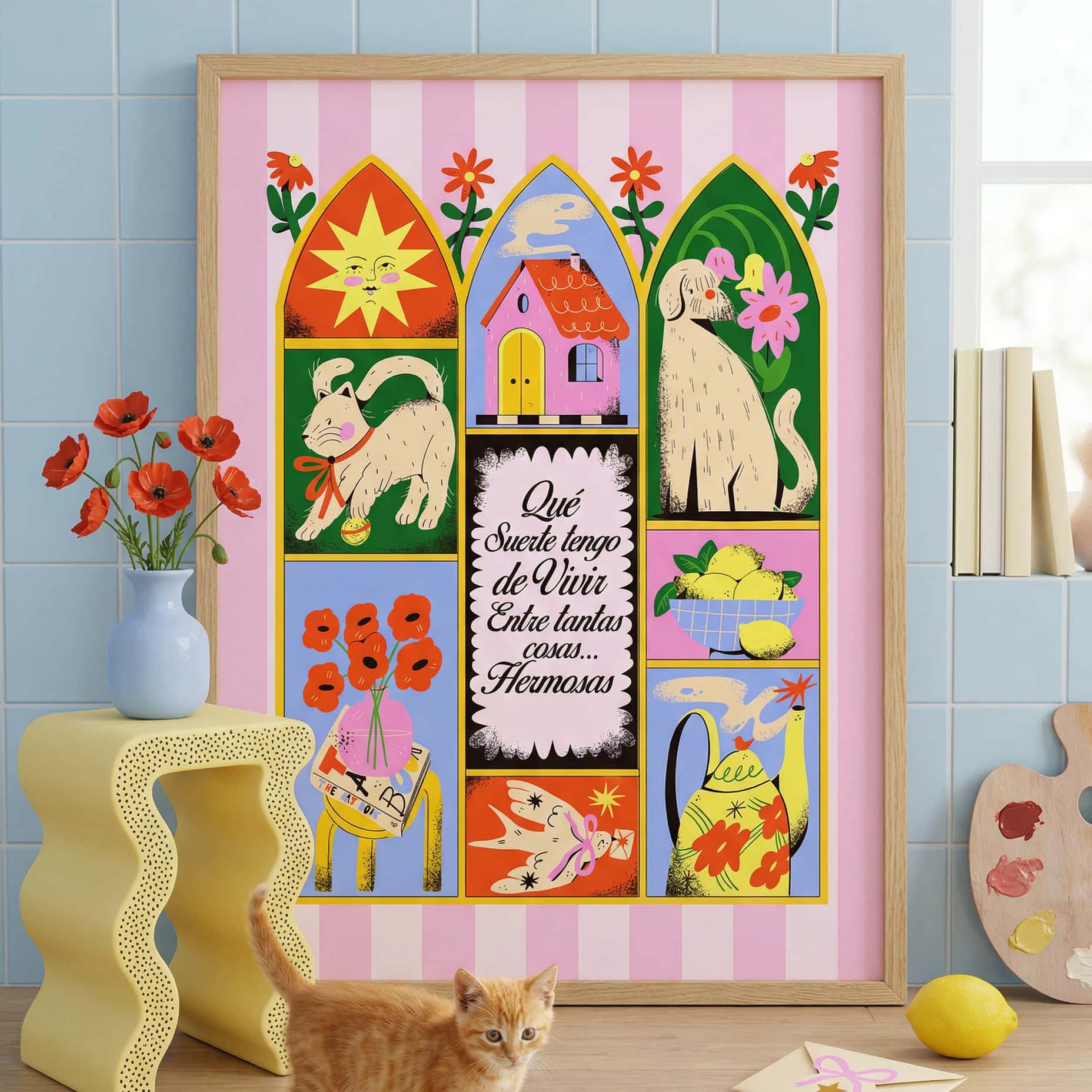 🌸✨Póster Cosas Maravillosas