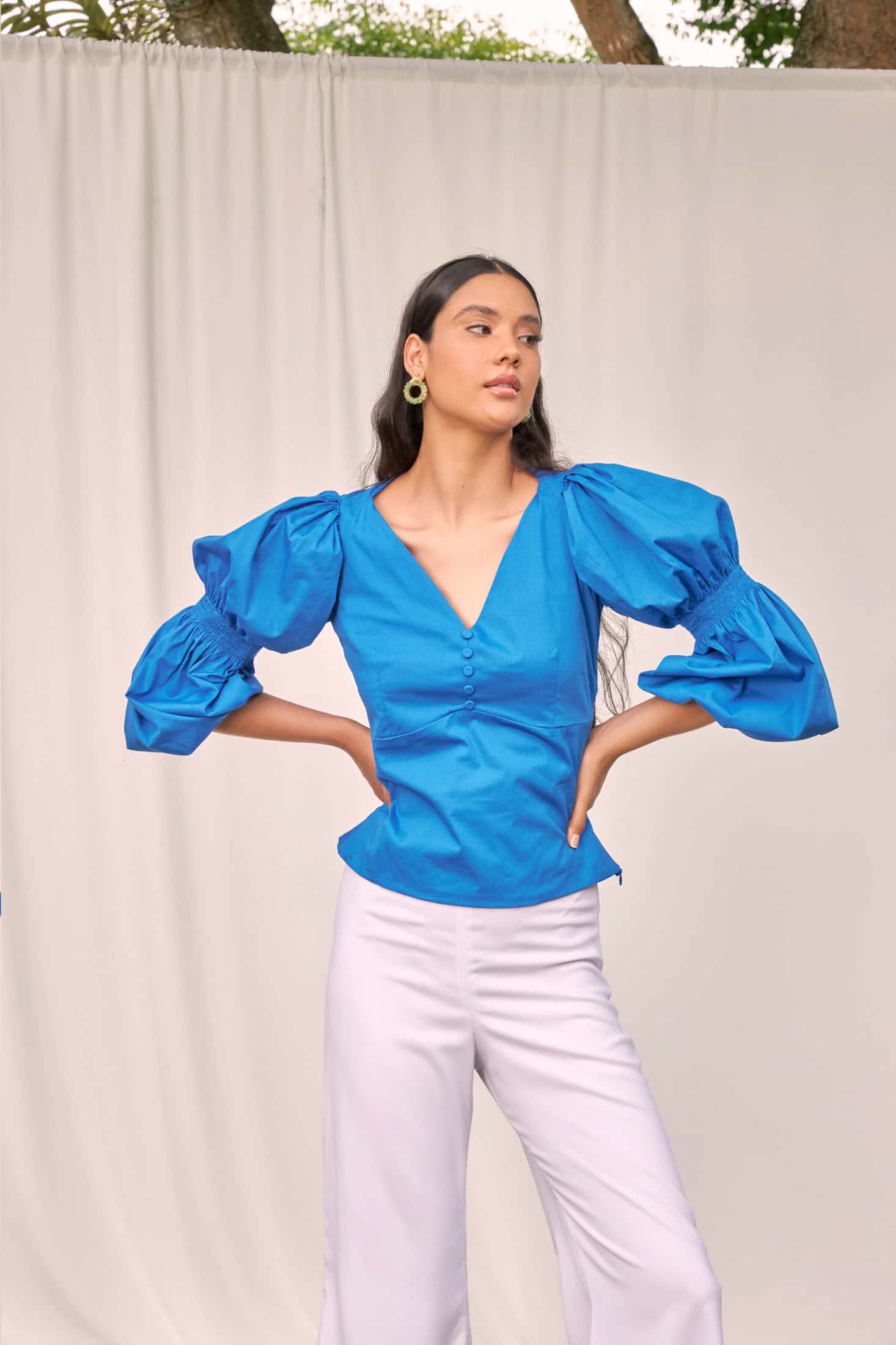Blusa Vico Azul - miniatura 3
