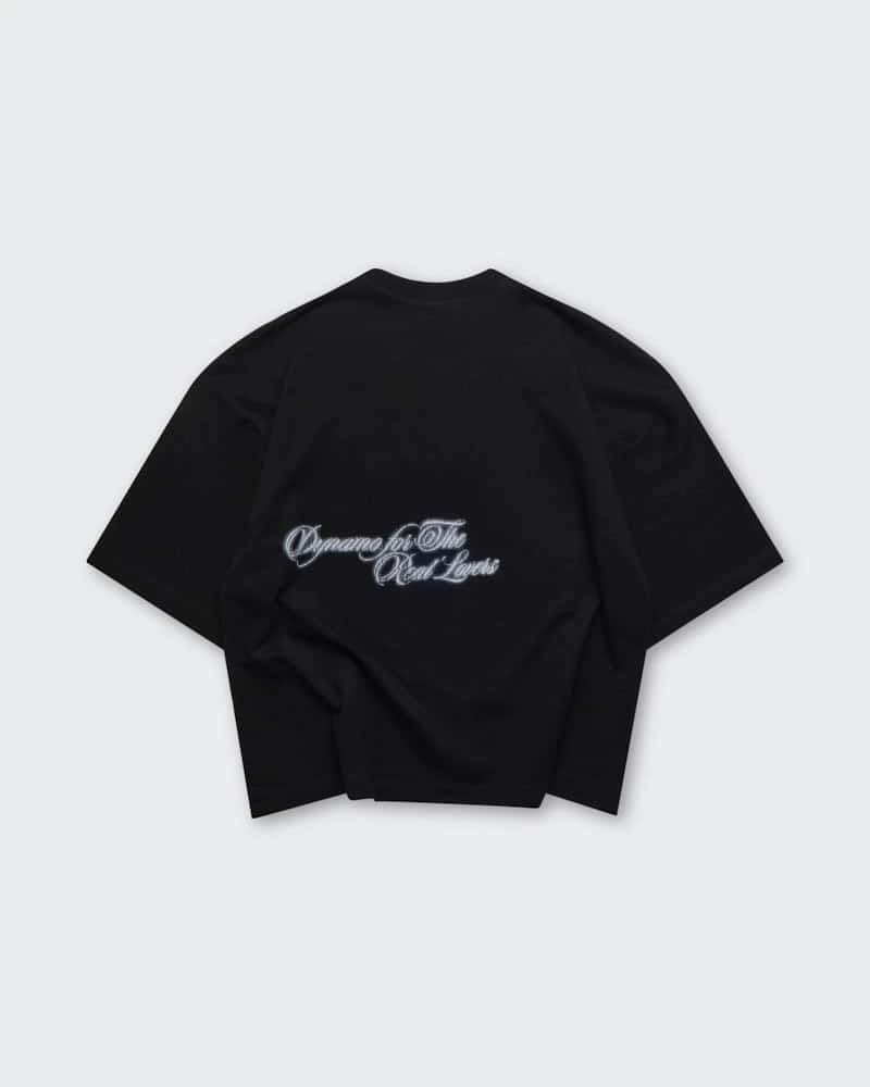 Camiseta Negra Boxy Love Hurts - miniatura 6