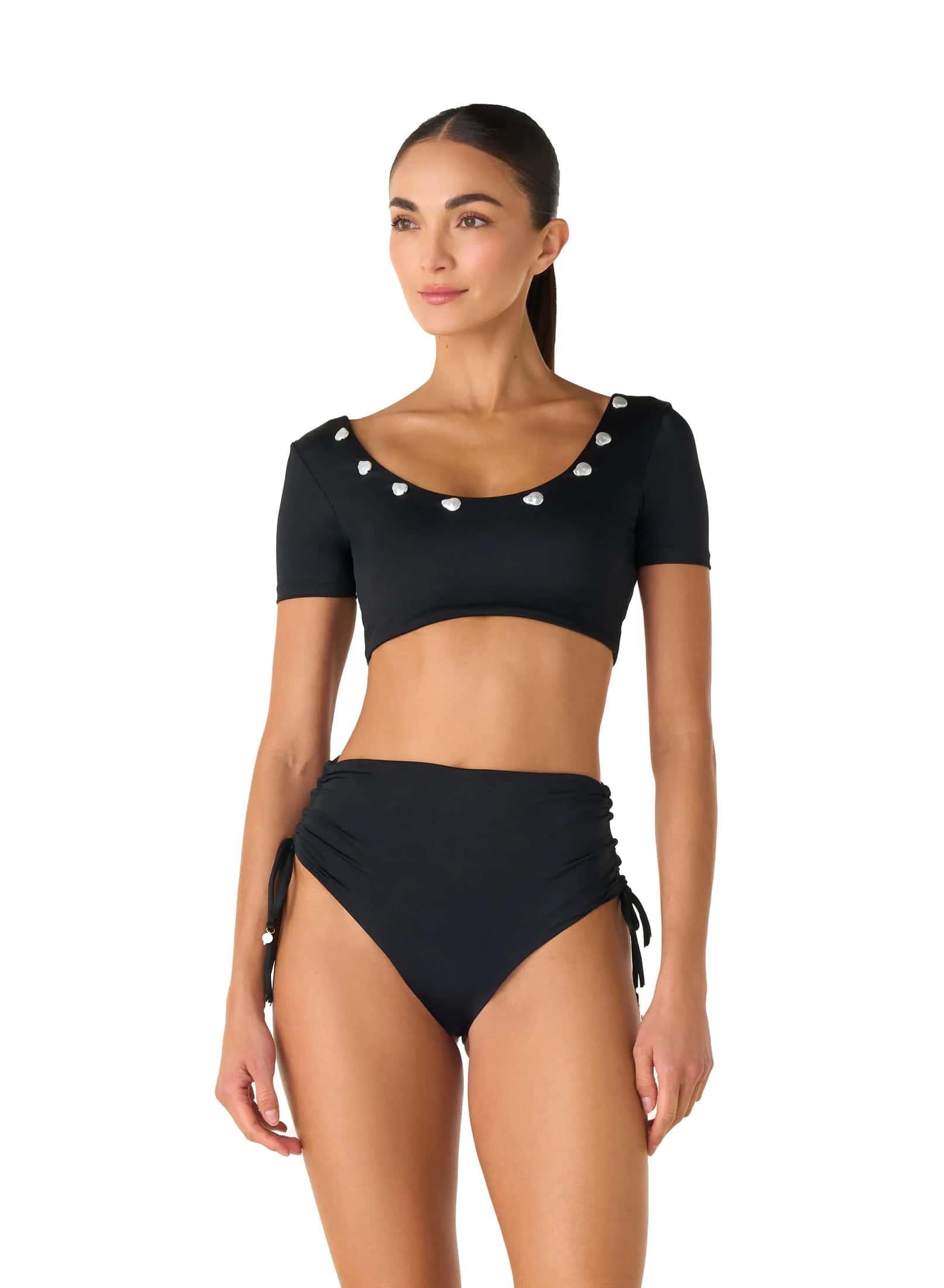 Panty de Bikini Frida Black - miniatura 2