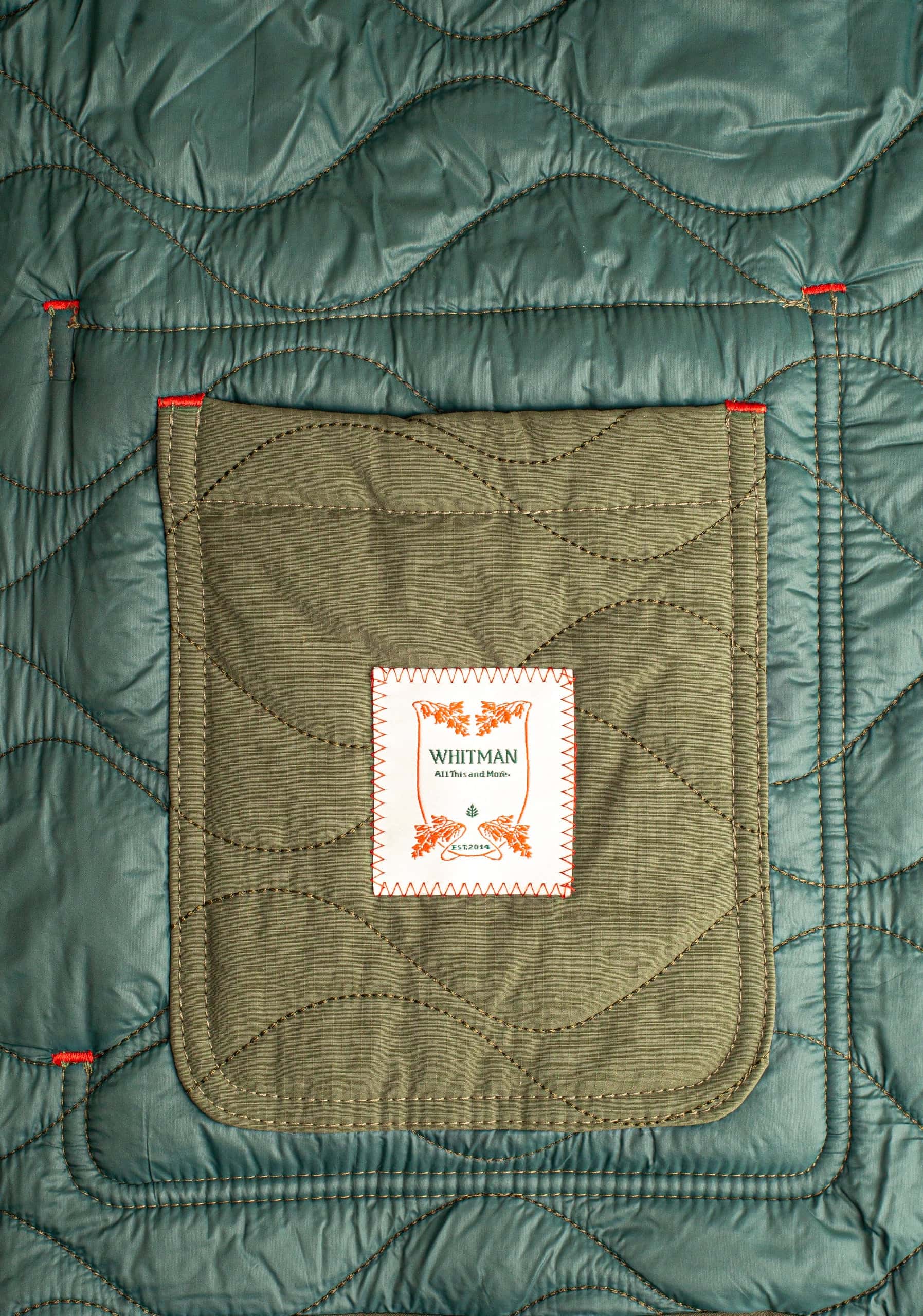 Chaqueta U Kenji Quilted Verde Osc - miniatura 3