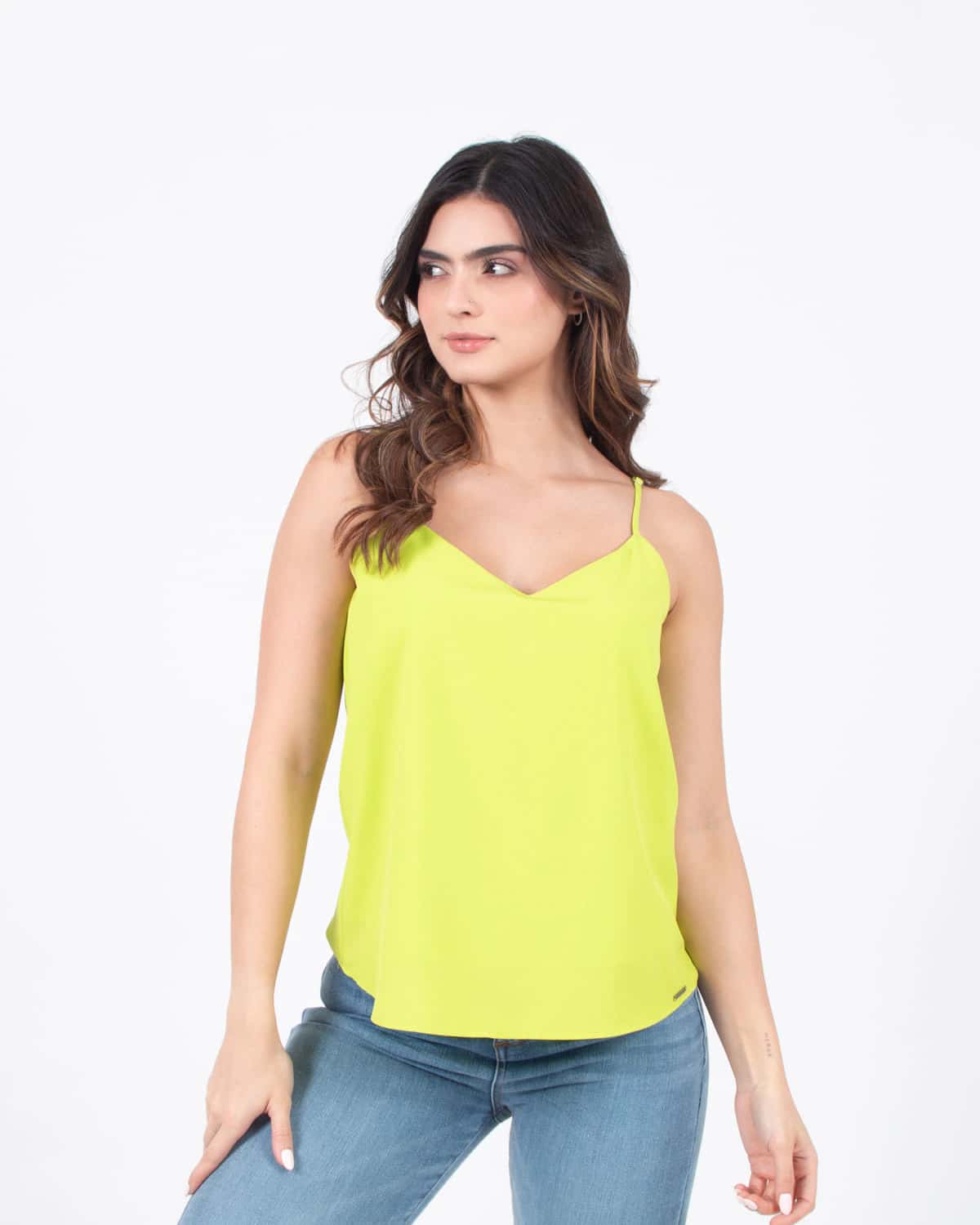 Blusa verde para mujer