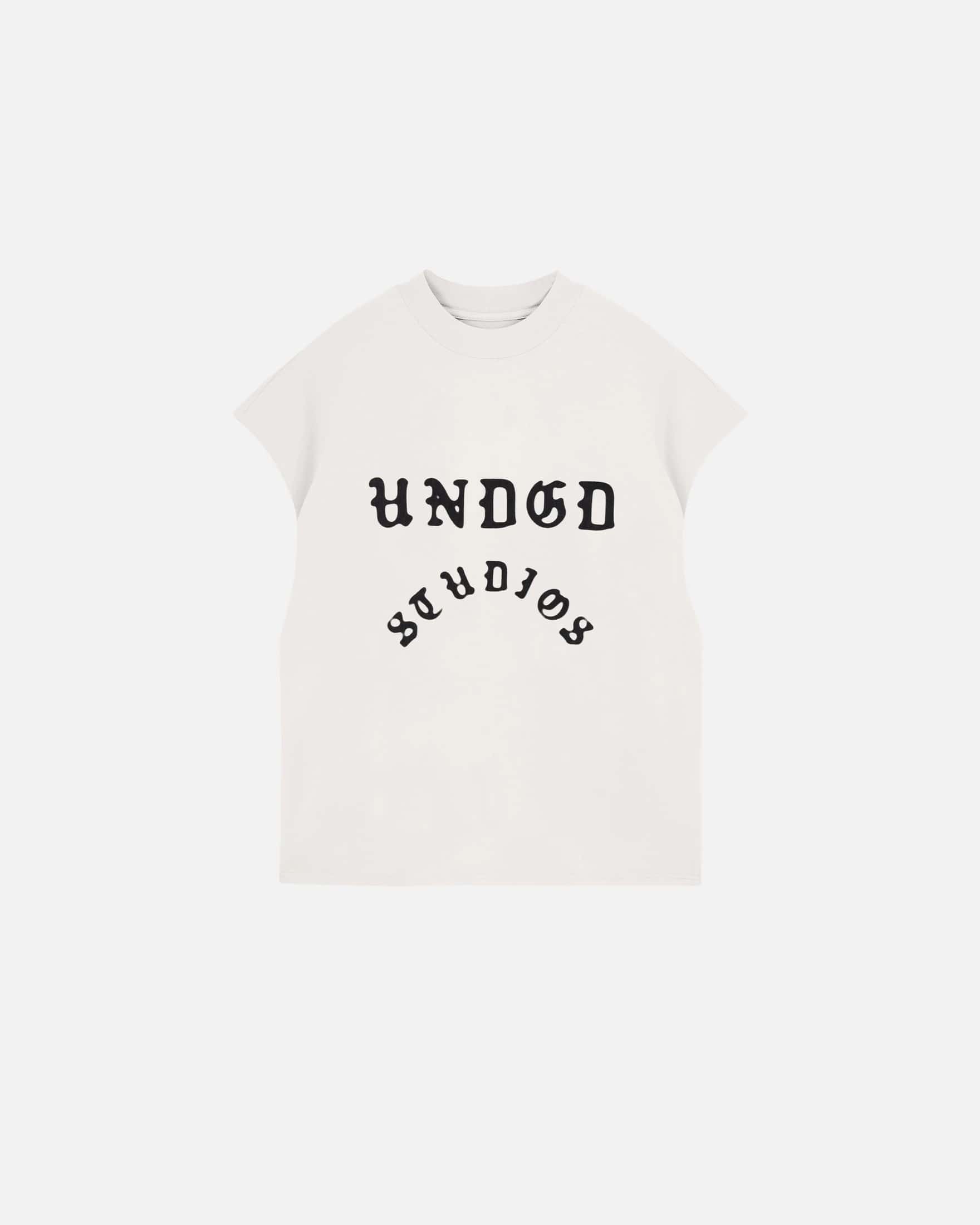 Capsule UNDGD STUDIOS Sleeveless Tshirt White