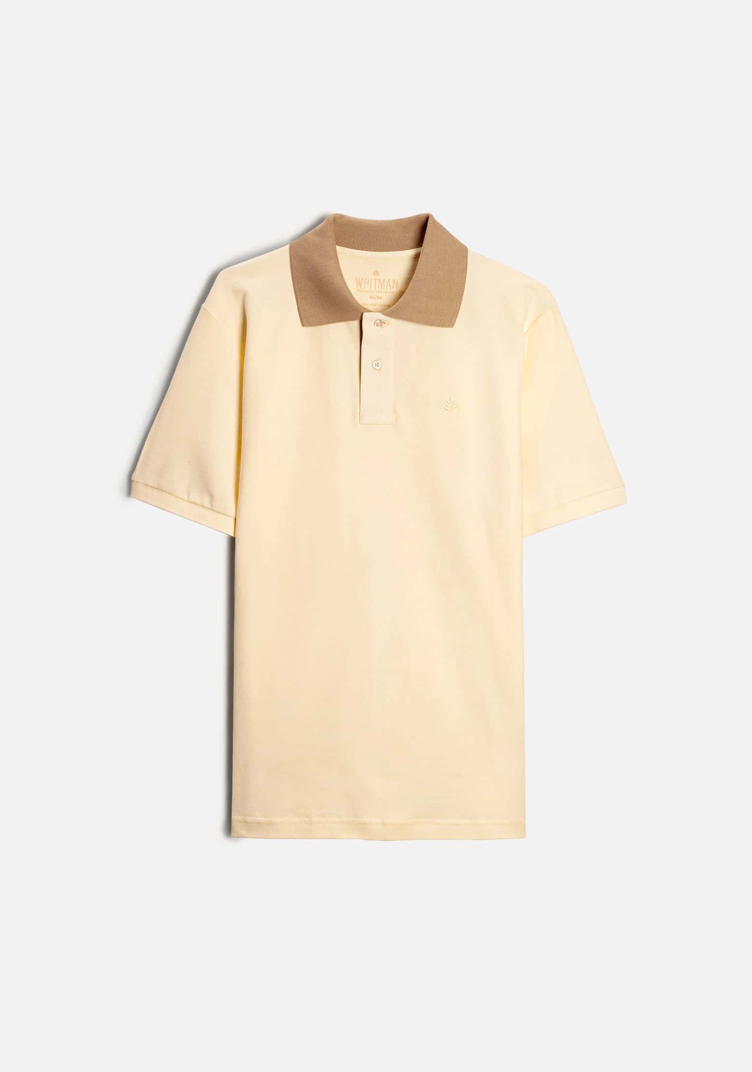Camiseta Polo H Mzc Crema L-Atn