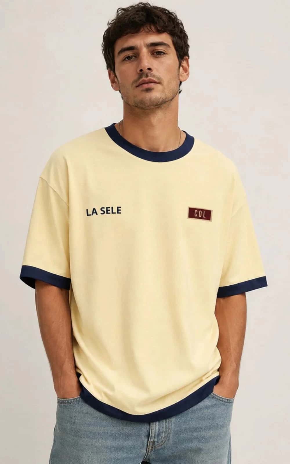 TSHIRT COLOMBIA AMARILLA - UNISEX