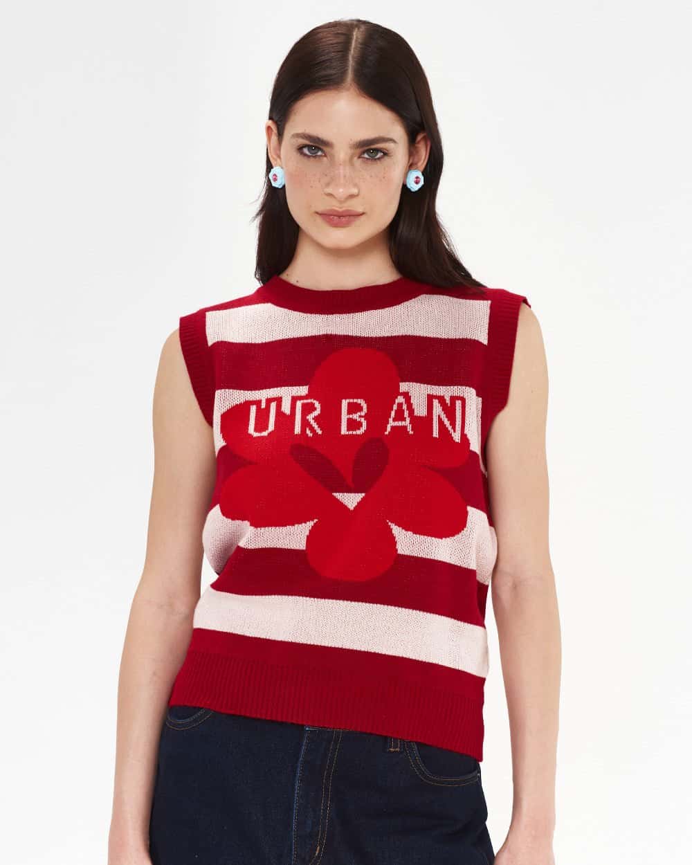 CRUSH KNIT VEST