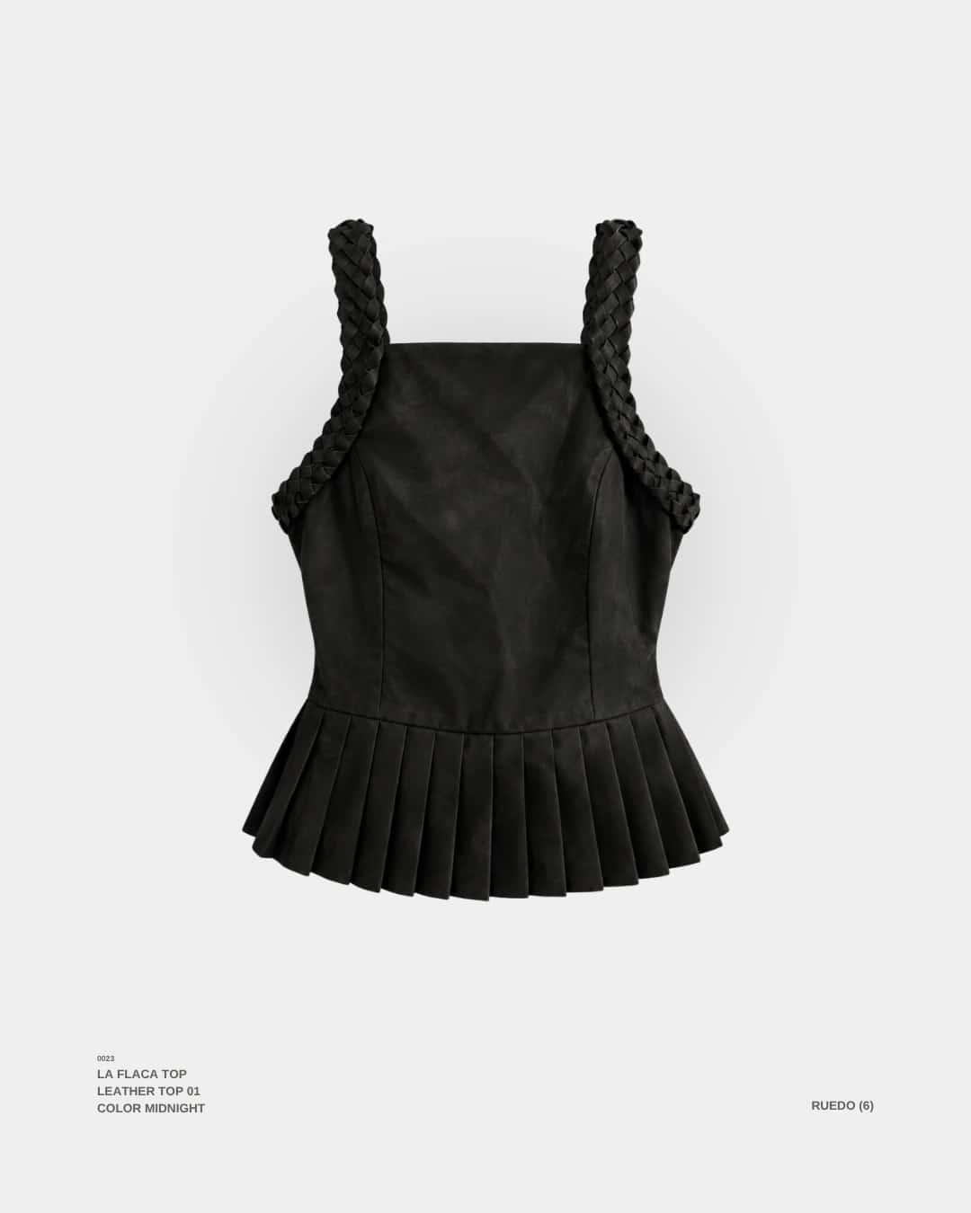 "LA FLACA" TOP MIDNIGHT - miniatura 1