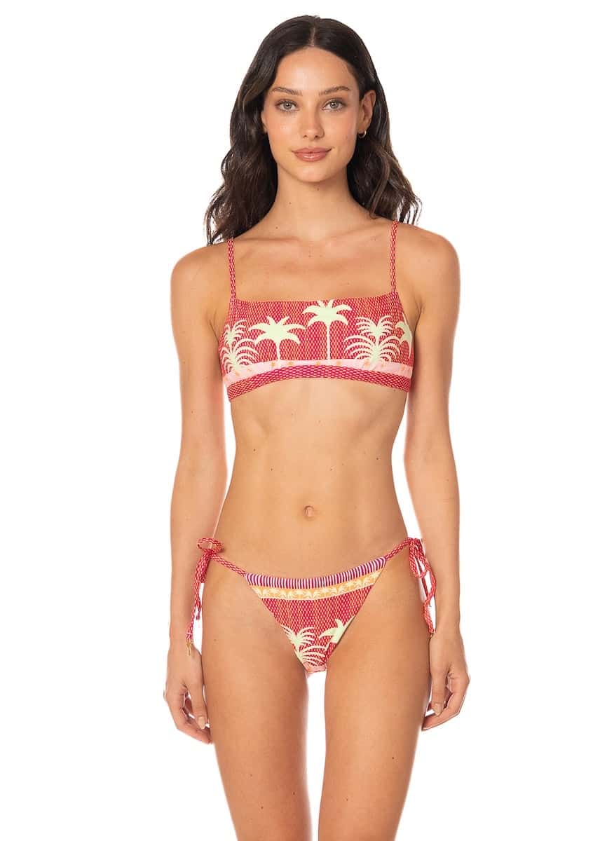 Maaji Funky Palms Cintra Classic Bralette Bikini Top