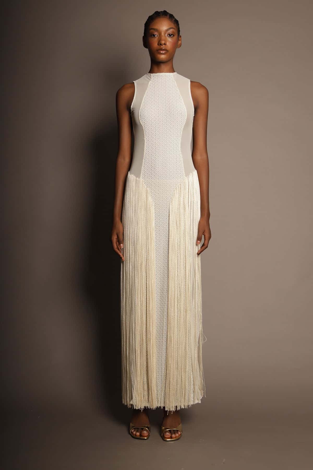 VESTIDO BLANC - miniatura 1