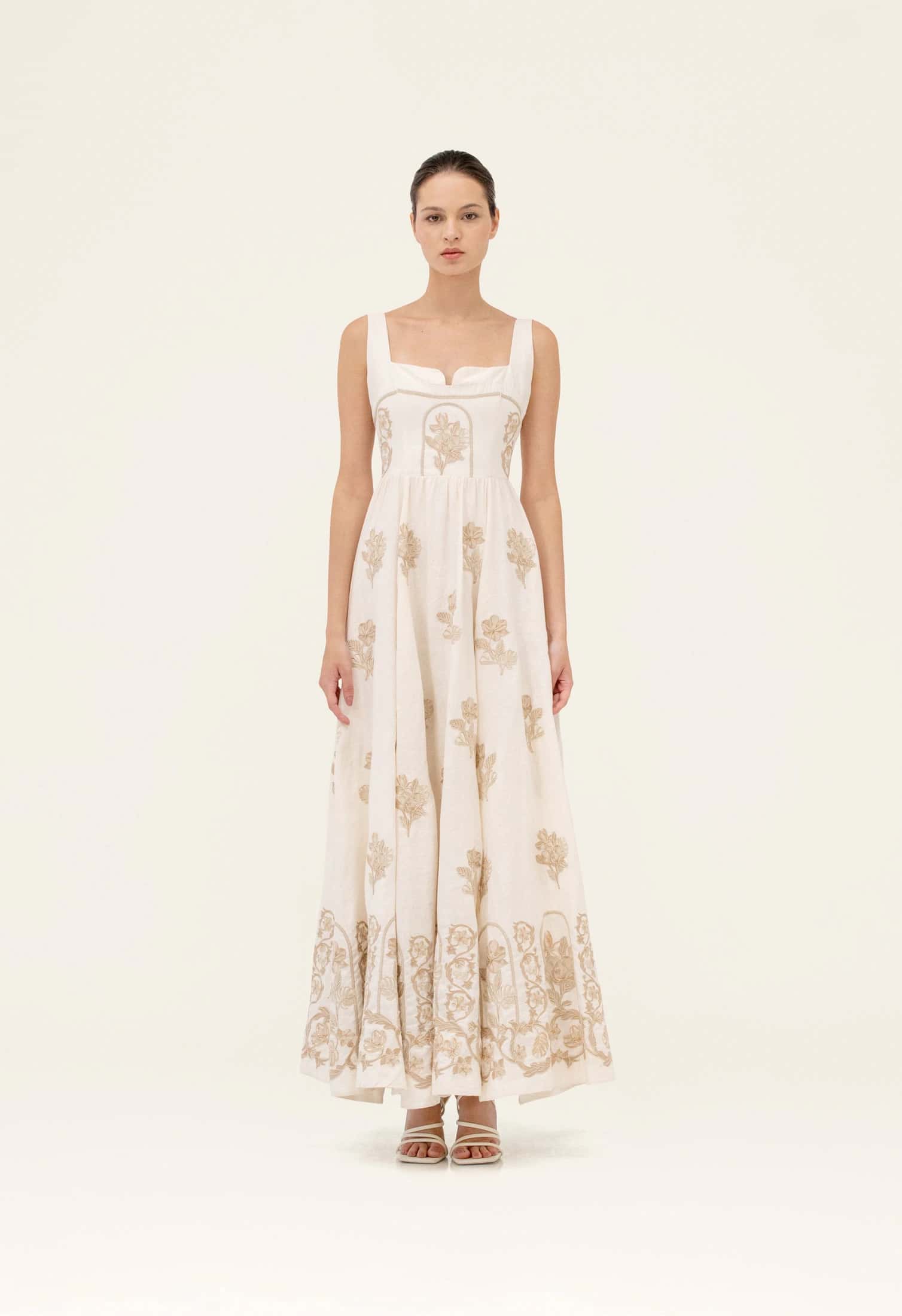 Jaspe Madera Maxi Dress