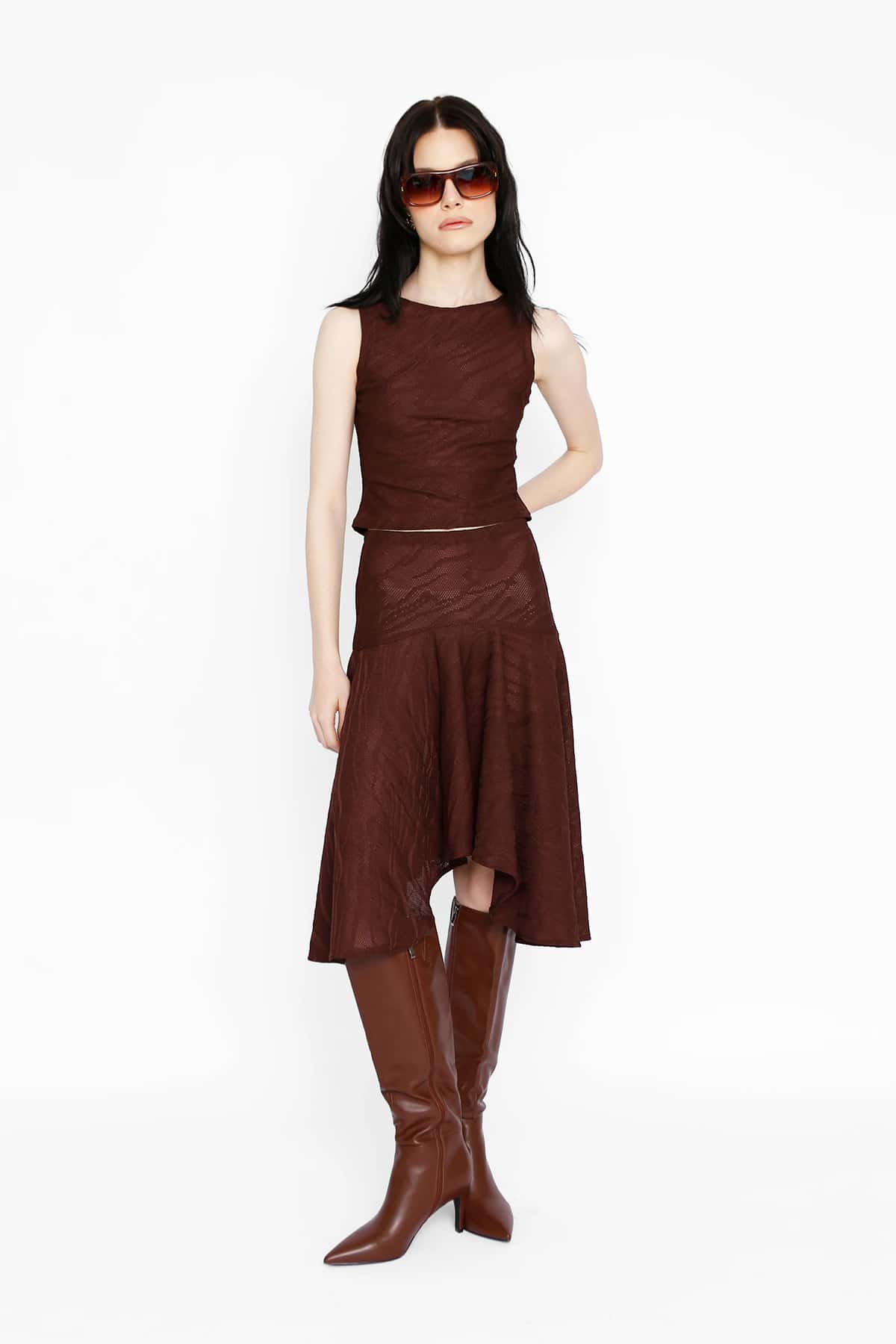 Lovers skirt in brown