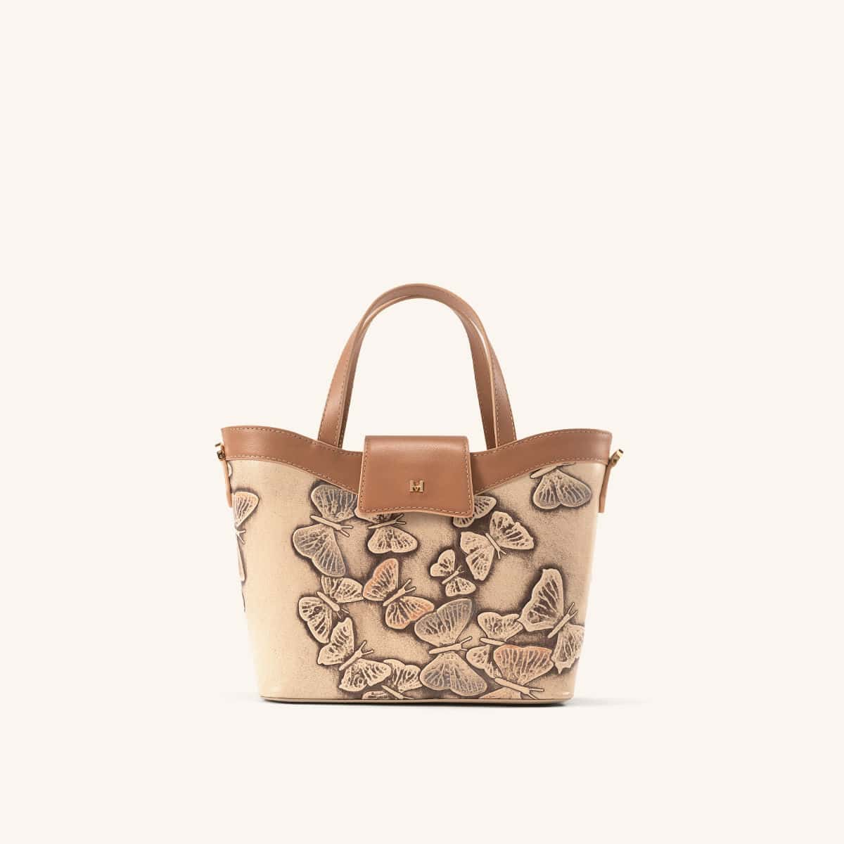Tote Alas Mini Latte Mariposas